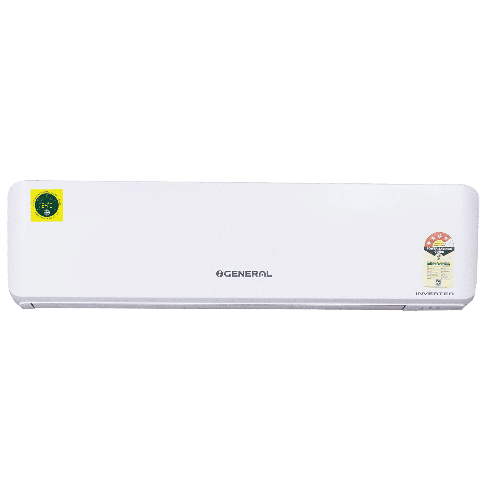 O GENERAL 2 Ton 3 Star Inverter Split AC (Copper Condenser, ASGG24CPTB-B)_1