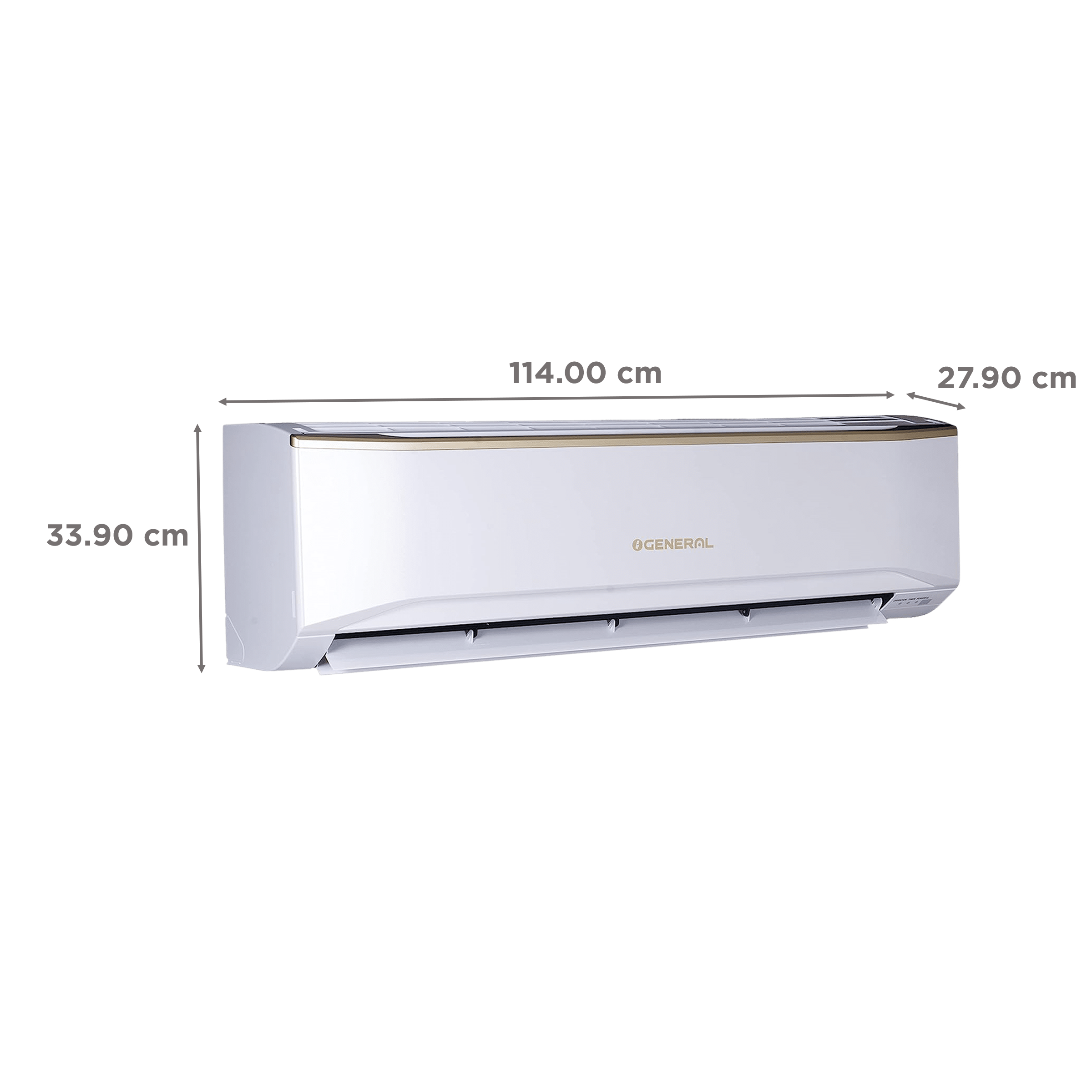 O GENERAL 1.5 Ton 2 Star Split AC ( Copper Condenser, Mildew Resistant Filter, ASGA18FUTD-B)_4