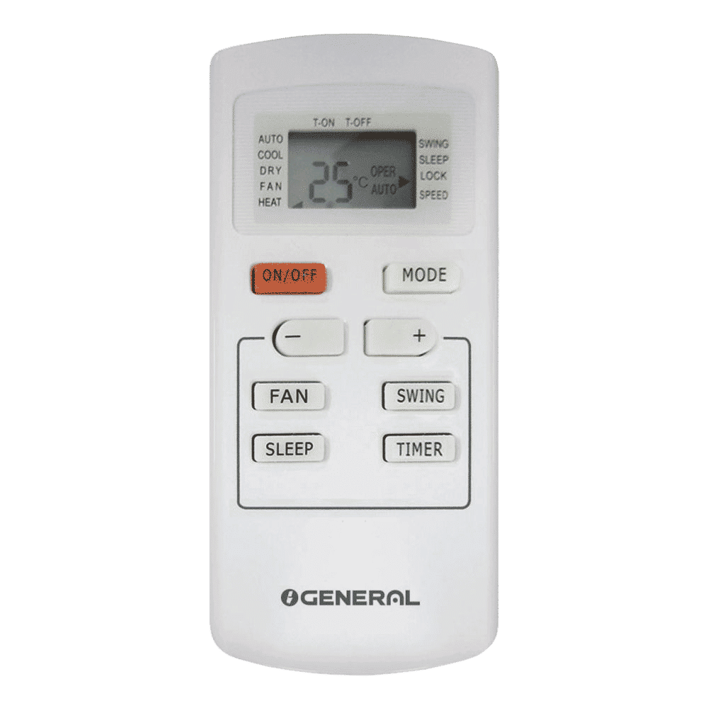 O GENERAL 1 Ton 4 Star Window AC (Copper Condenser, Catechin Filter, AFGB12BAWA-B)_5
