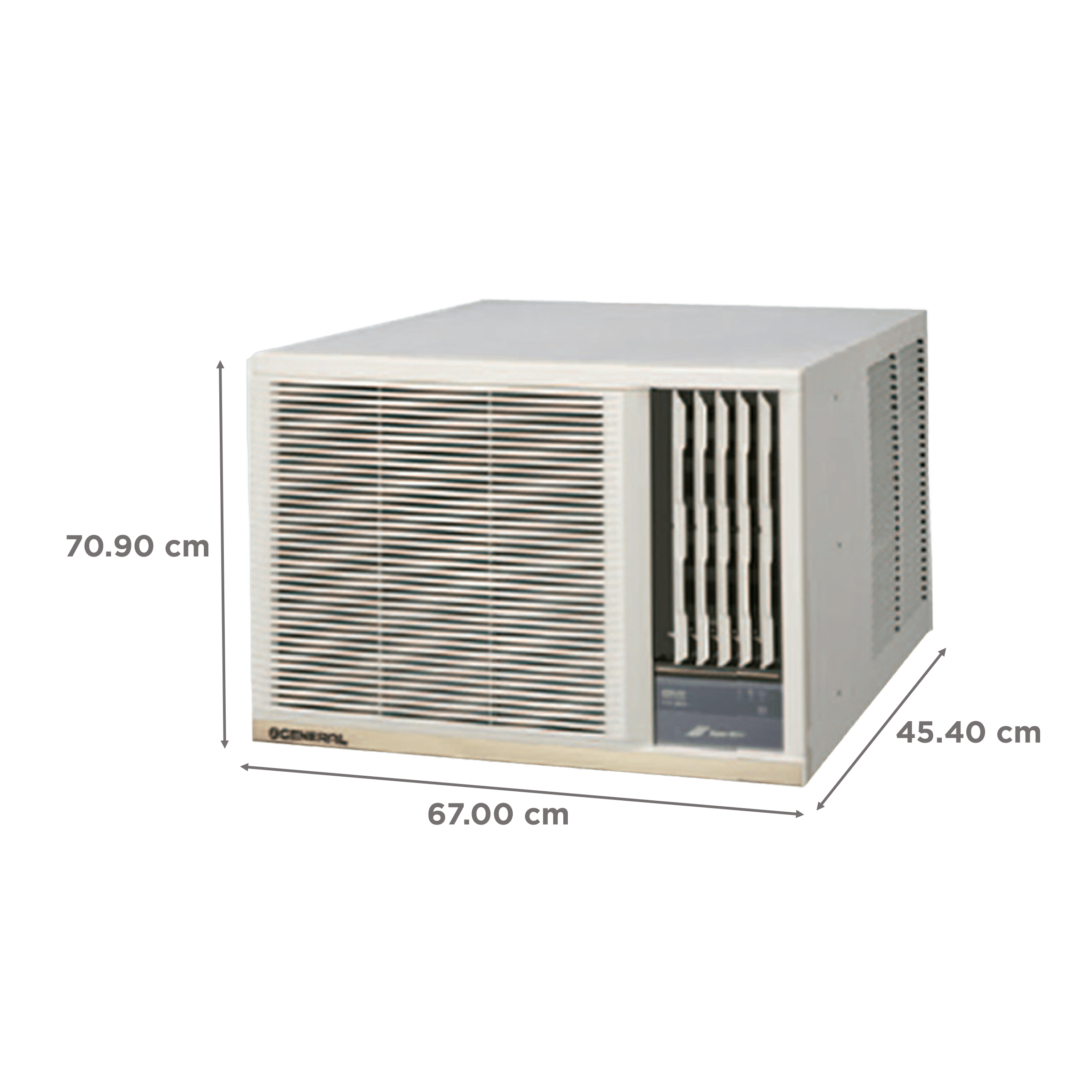 O GENERAL 1.5 Ton 2 Star Window AC (Copper Condenser, Mildew Resistant Filter, AXGTB18FHTC- B) O GENERAL 1.5 Ton 2 Star Window AC (Copper Condenser, Mildew Resistant Filter, AXGTB18FHTC- B)_3
