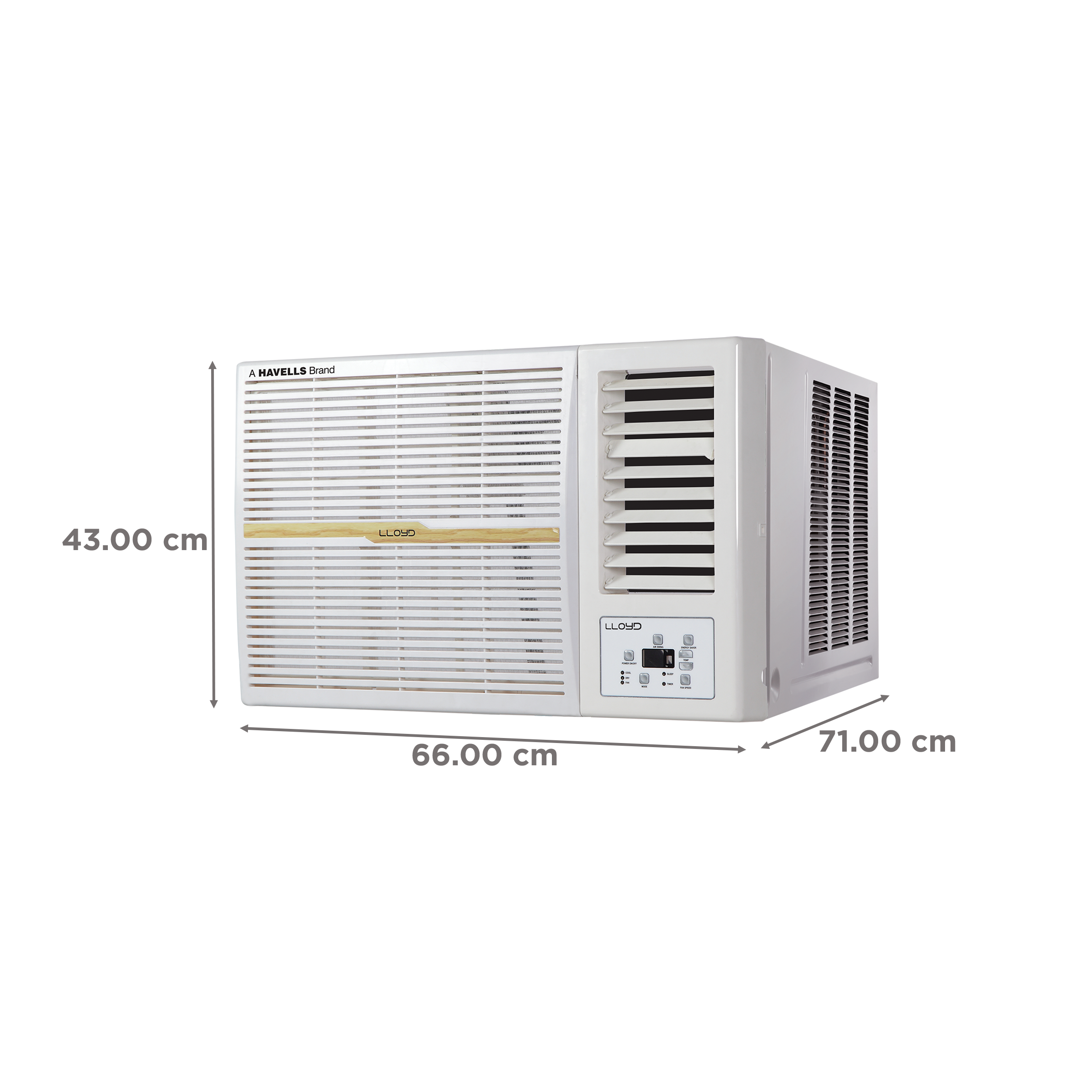 LLOYD 1.5 Ton 4 Star Window AC (Copper Condenser, GLW18C4YWGEW)_3