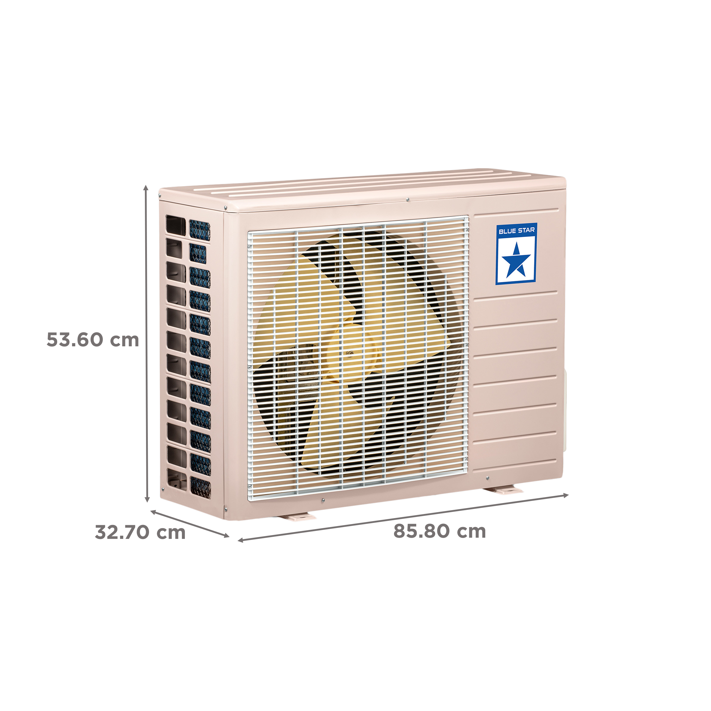 Blue Star 1 Ton 3 Star Split AC (Copper Condenser, Dust Filter, FB312DNU)_5