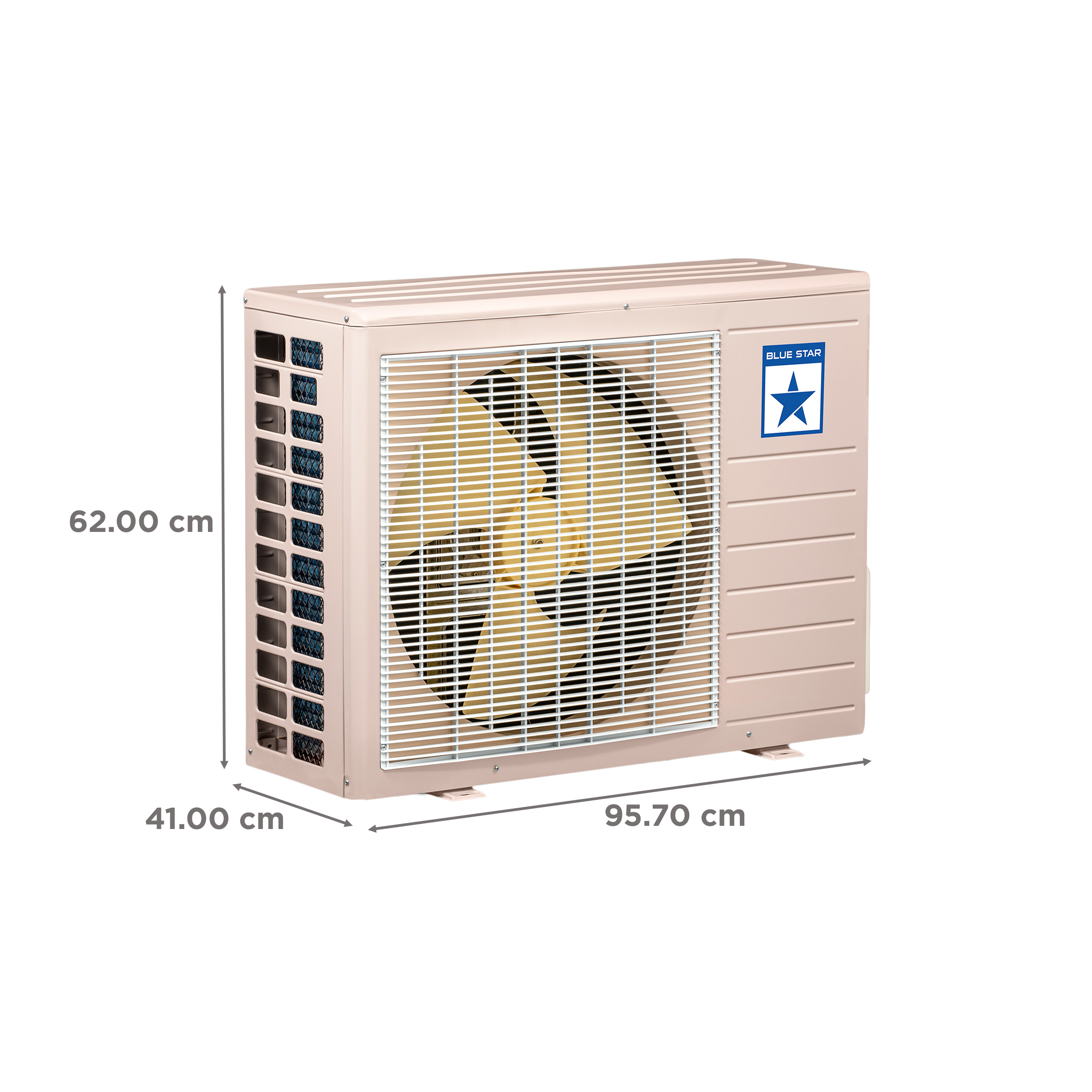 Blue Star 1.5 Ton 3 Star Split AC (Copper Condenser, Dust Filter, FB318DNU)_5