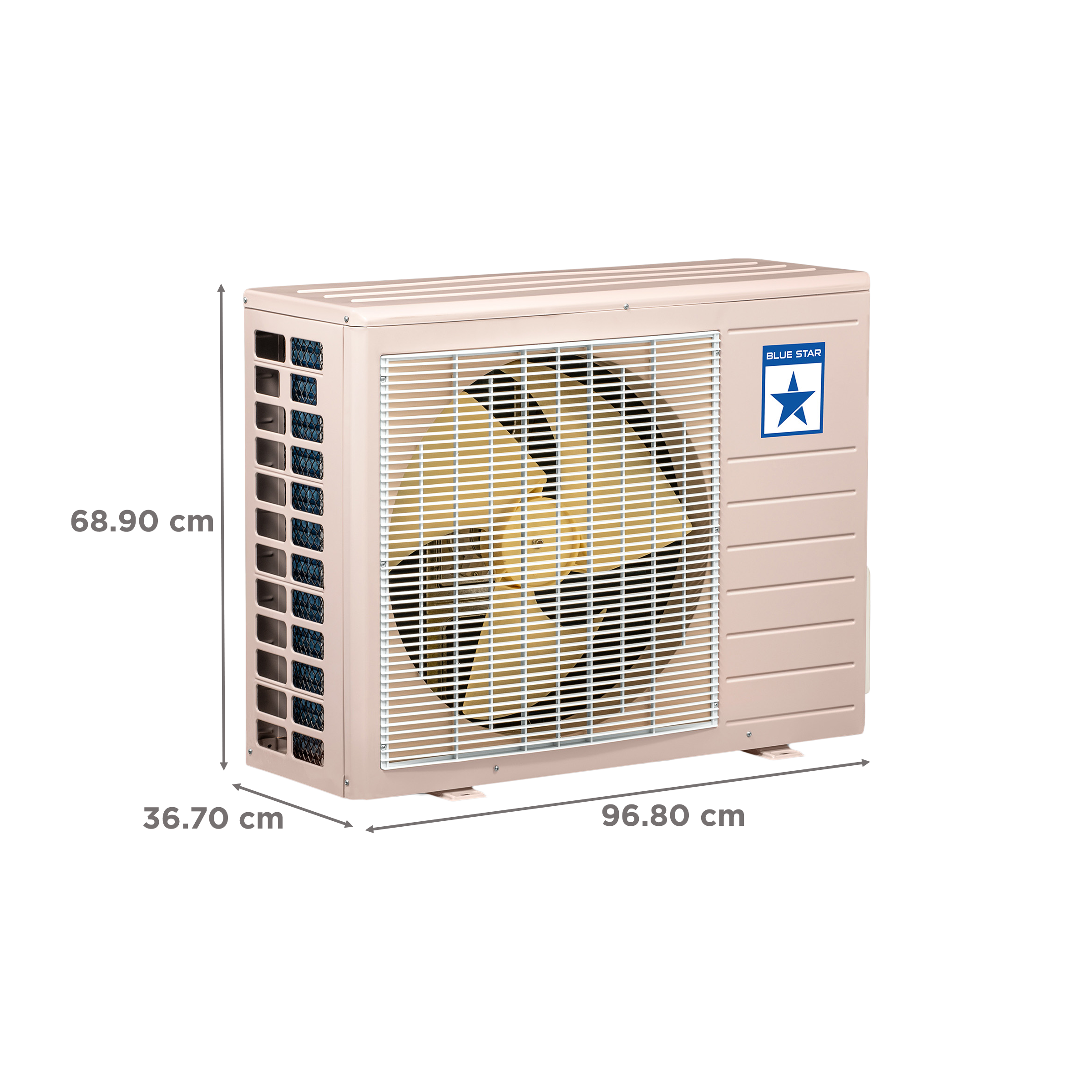 Blue Star 2 Ton 3 Star Split AC (Copper Condenser, Dust Filter, FB324DNU)_5