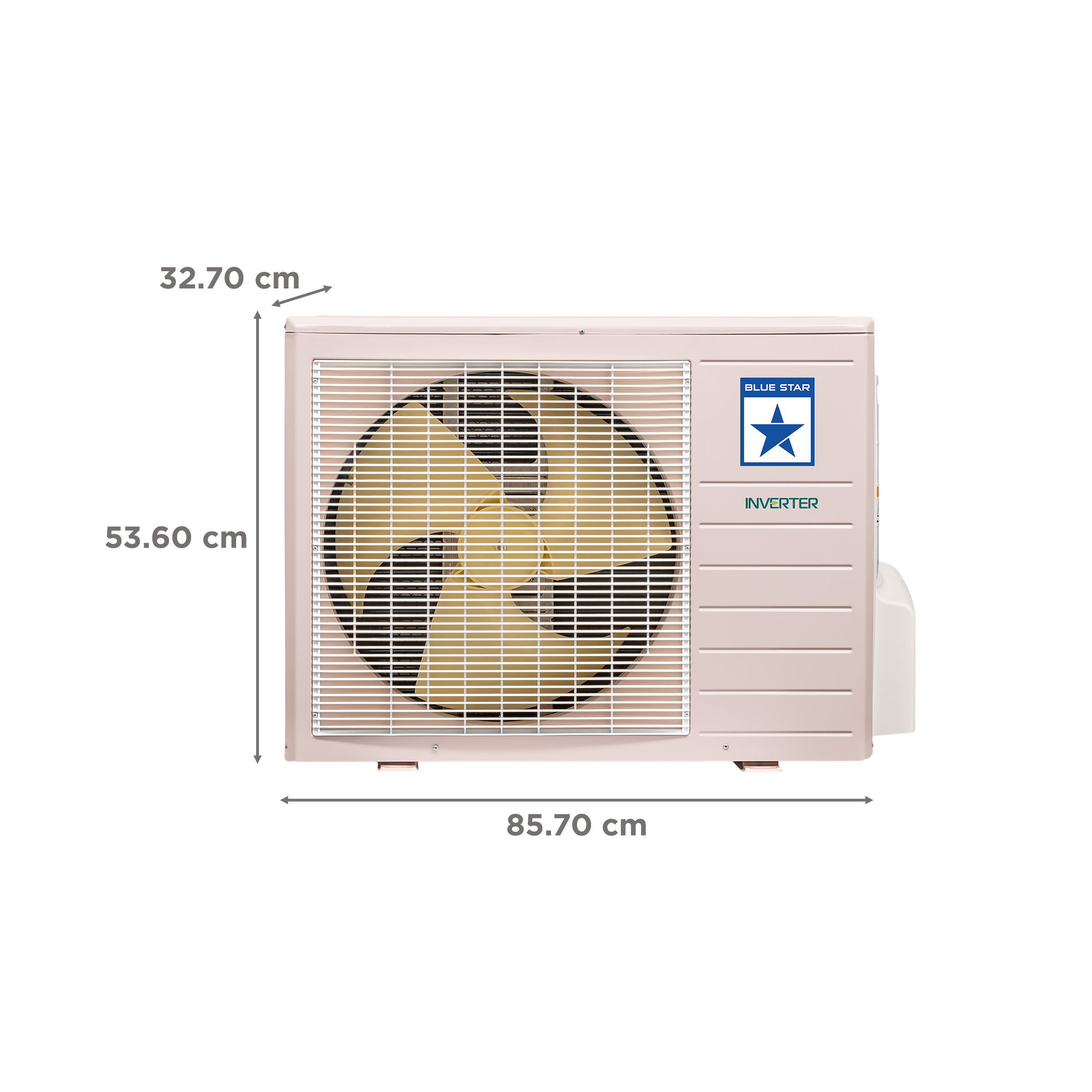 Blue Star 4 in 1 Convertible 1 Ton 5 Star Inverter Split AC with Dust Filter (Copper Condenser, IA512DNU)_4