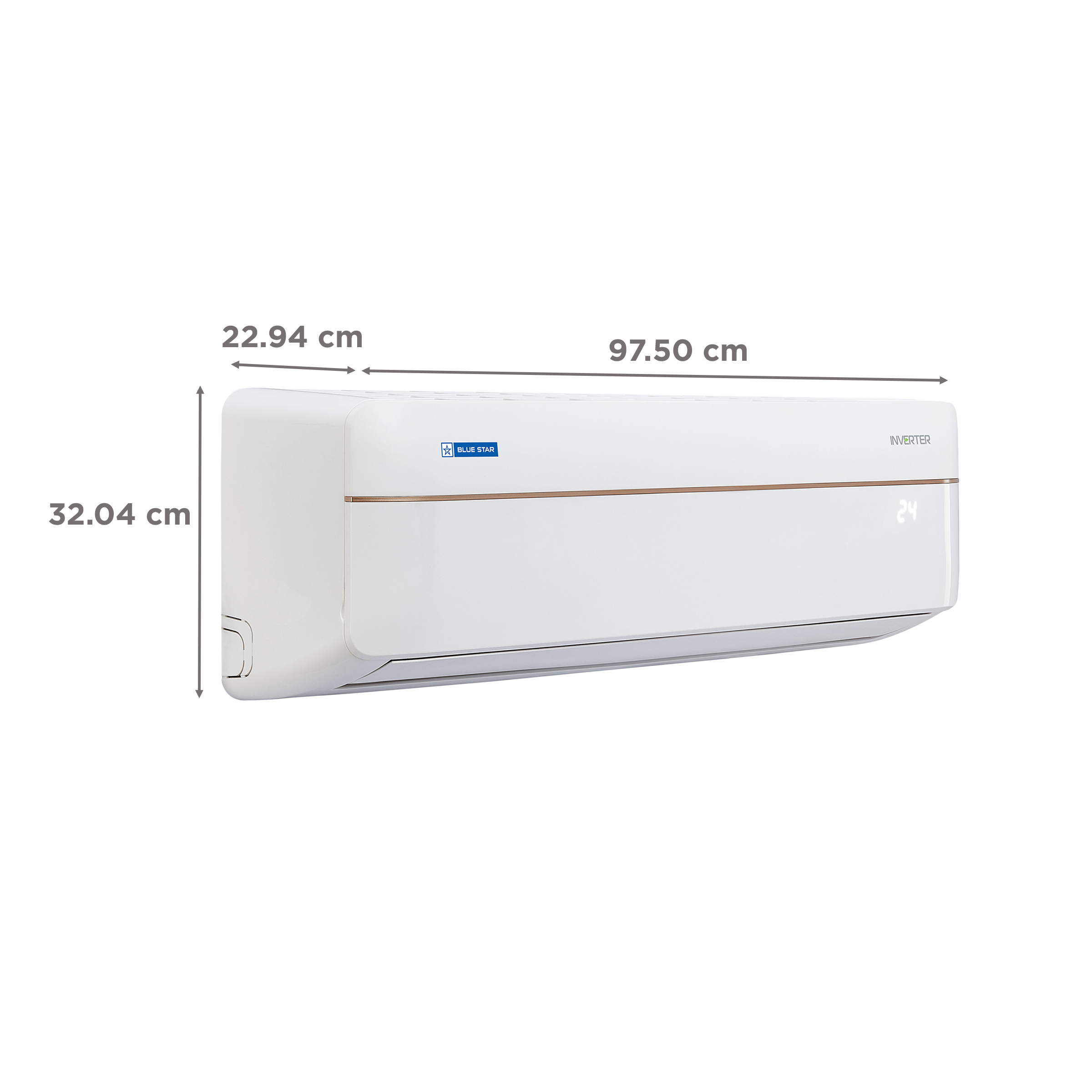 Blue Star VN 4 in 1 Convertible 1.5 Ton 5 Star Inverter Split AC with Self Diagnosis (Copper Condenser, IA518VNU)_4