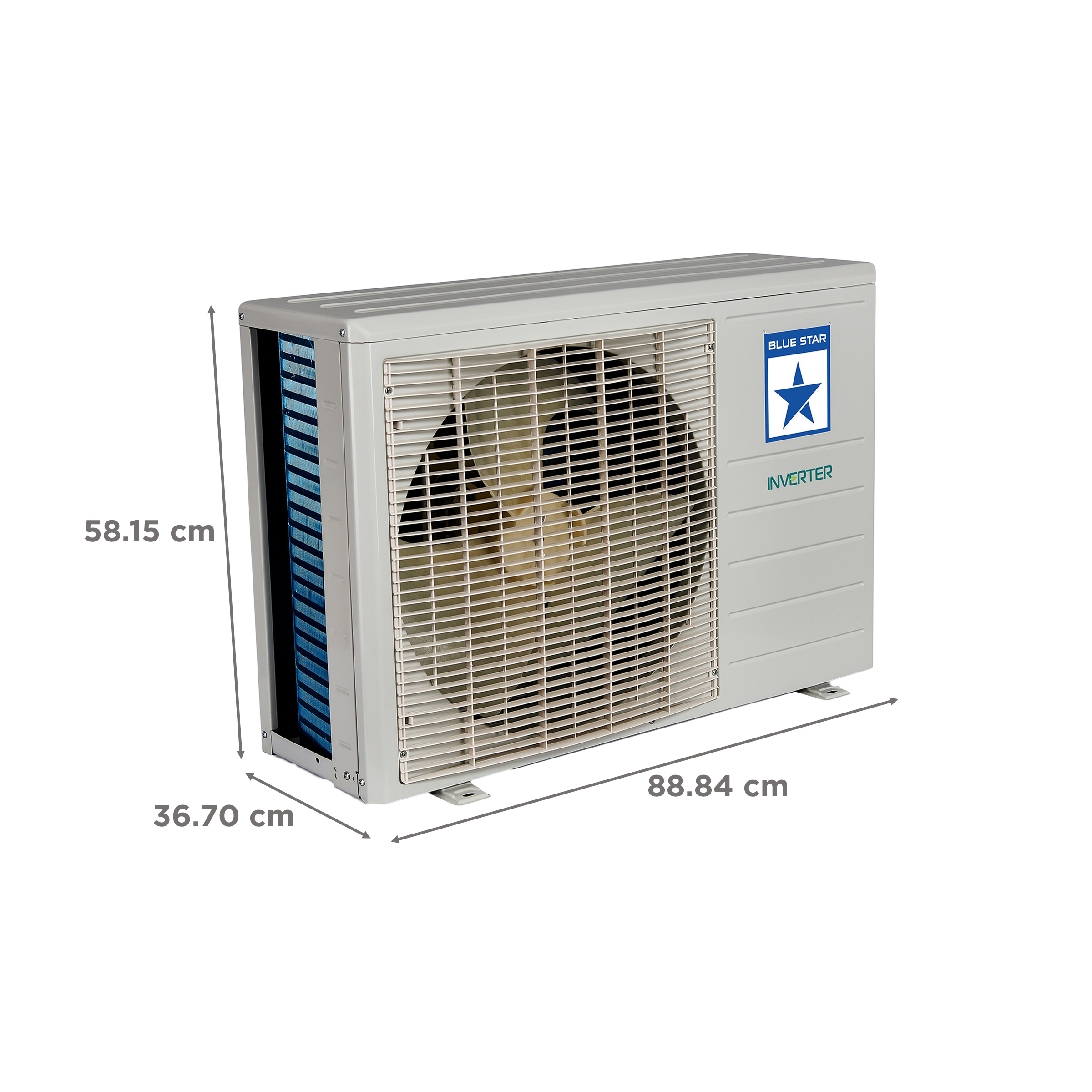 Blue Star VN 4 in 1 Convertible 1.5 Ton 5 Star Inverter Split AC with Self Diagnosis (Copper Condenser, IA518VNU)_5