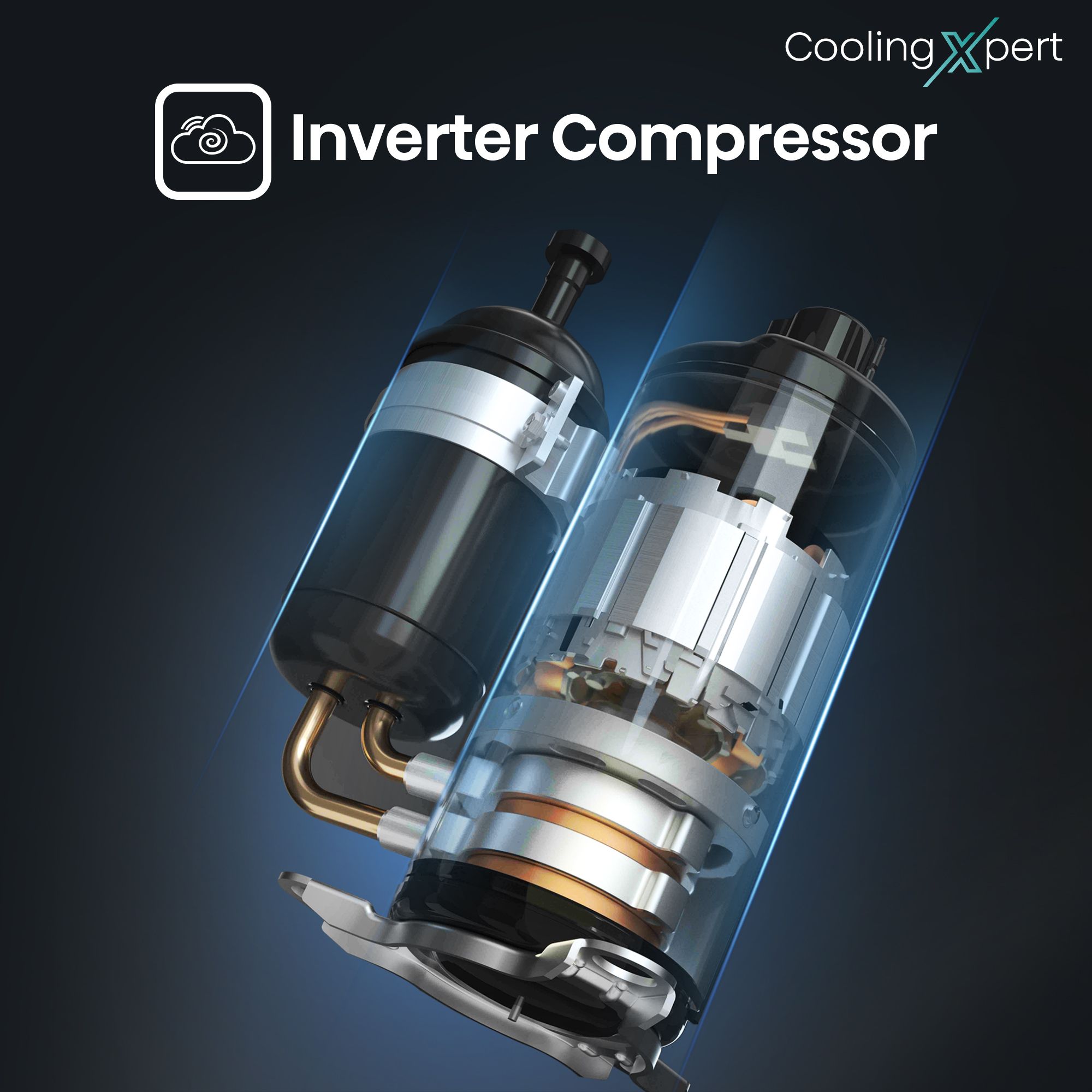 Hisense Cooling Expert 5 in 1 Convertible 1 Ton 3 Star Inverter Split AC with Auto Cleanser (Copper Condenser, ATC353HIB) Hisense Cooling Expert 5 in 1 Convertible 1 Ton 3 Star Inverter Split AC with Auto Cleanser (Copper Condenser, ATC353HIB)_16