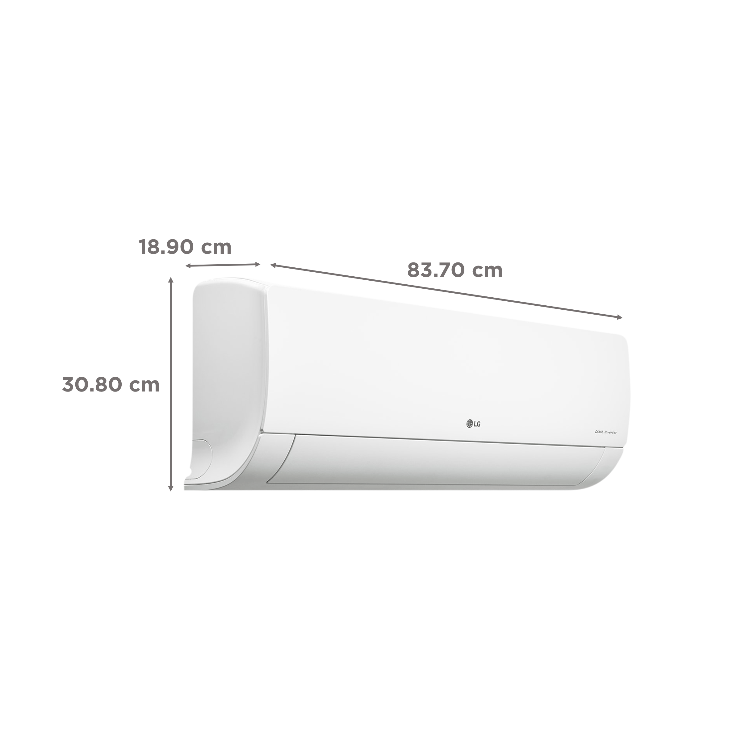 LG 6 in 1 Convertible 1 Ton 5 Star AI Dual Inverter Split AC with 4-Way Swing (Copper Condenser, RS-Q14ANZE) LG 6 in 1 Convertible 1 Ton 5 Star AI Dual Inverter Split AC with 4-Way Swing (Copper Condenser, RS-Q14ANZE)_3