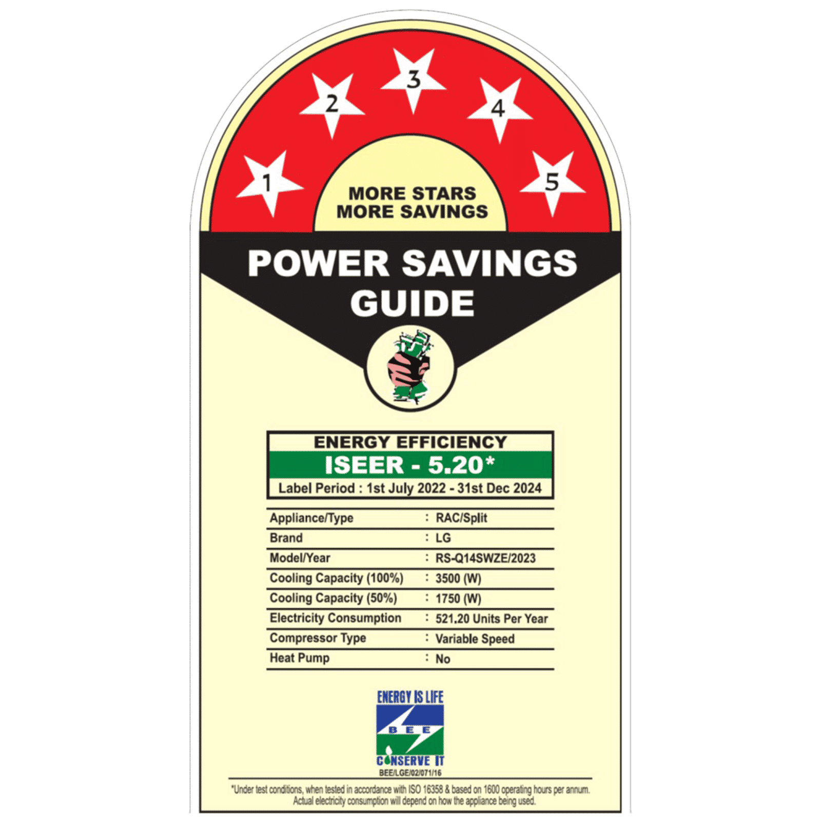 LG 6 in 1 Convertible 1 Ton 5 Star AI Plus Dual Inverter Split Smart AC with 4-Way Swing (Copper Condenser, RS-Q14SWZE)_2