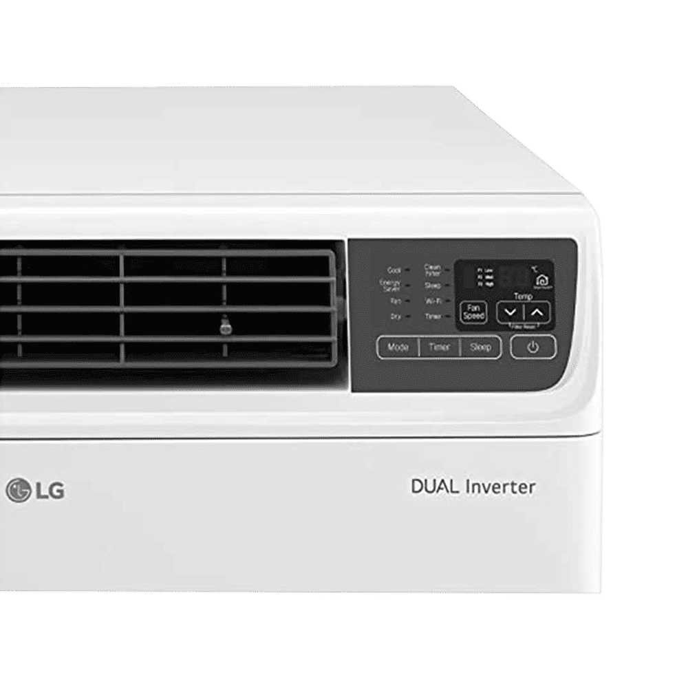 LG 4 in 1 Convertible 1.5 Ton 5 Star Dual Inverter Window Smart AC with Stabilizer Free Operation (Copper Condenser, RW-Q18WWZA)_6
