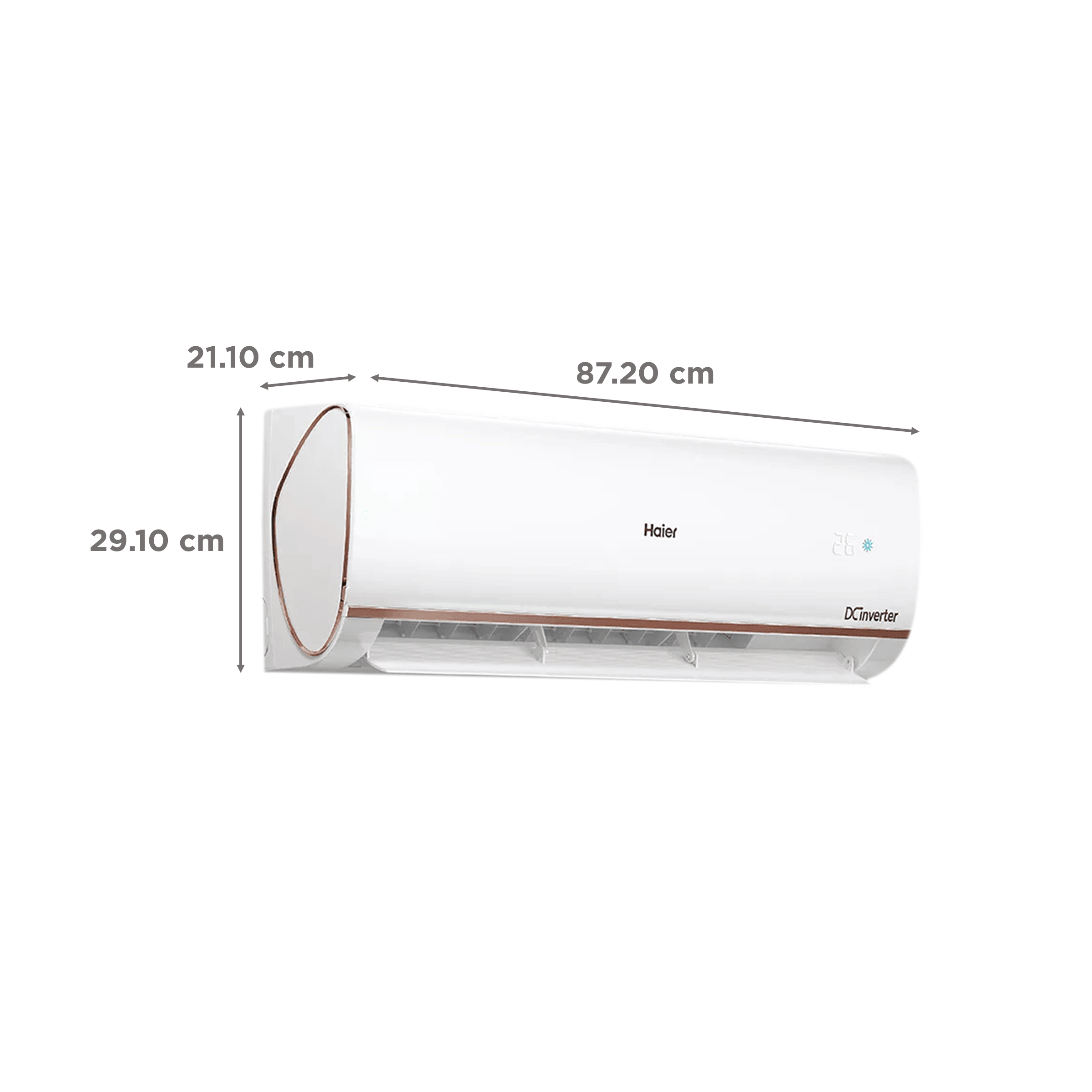 Haier Kinouchi Heavy Duty Pro 7 in 1 Convertible 1 Ton 4 Star Inverter Split Smart AC with Micro Anti Bacterial Filter (Copper Condenser, HSU13K-PYFR4BE)_3