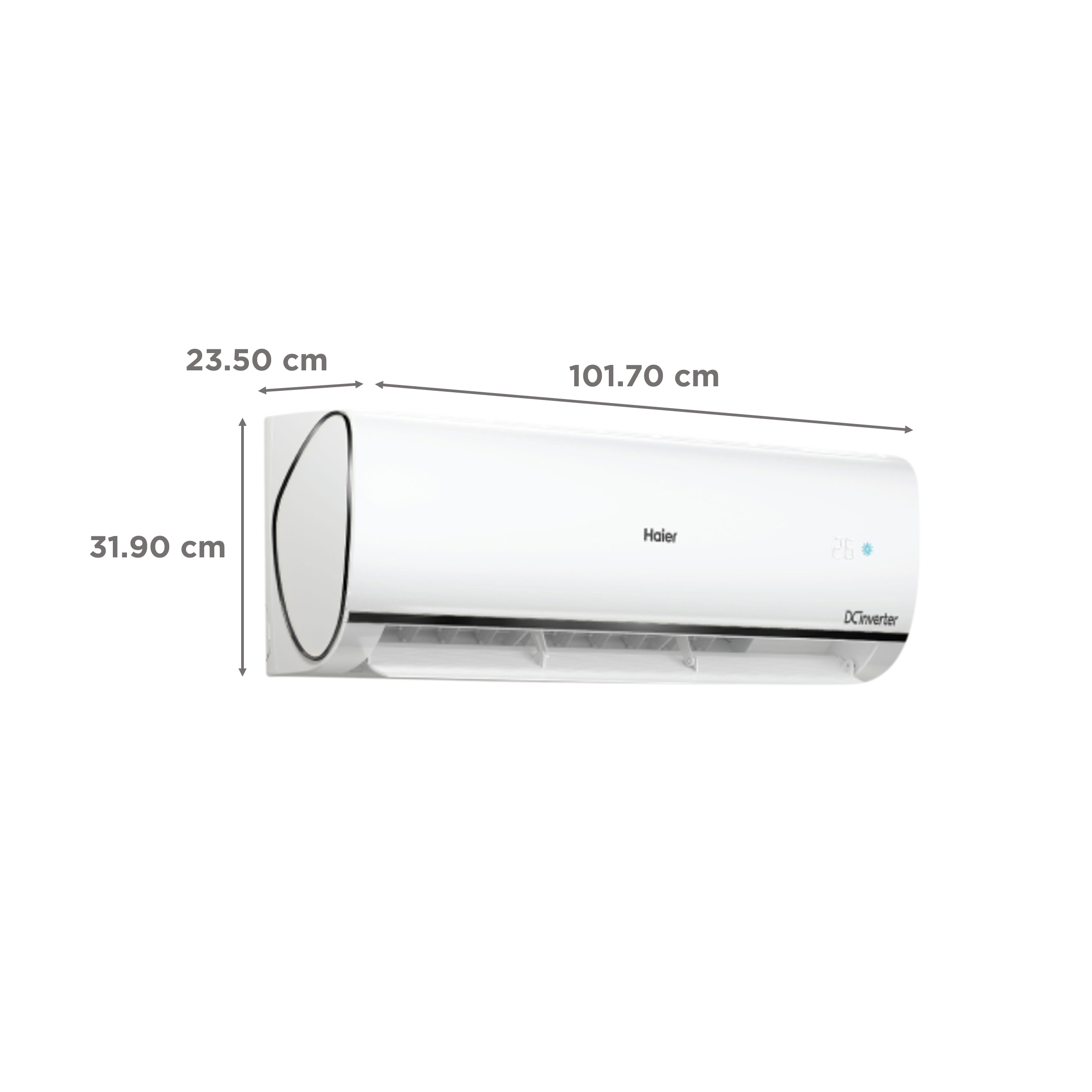 Haier Kinouchi Heavy Duty 7 in 1 Convertible 1.6 Ton 5 Star Triple Inverter Split Smart AC with Micro Anti Bacterial Filter (Copper Condenser, HSU19K-PYC5BE)_3