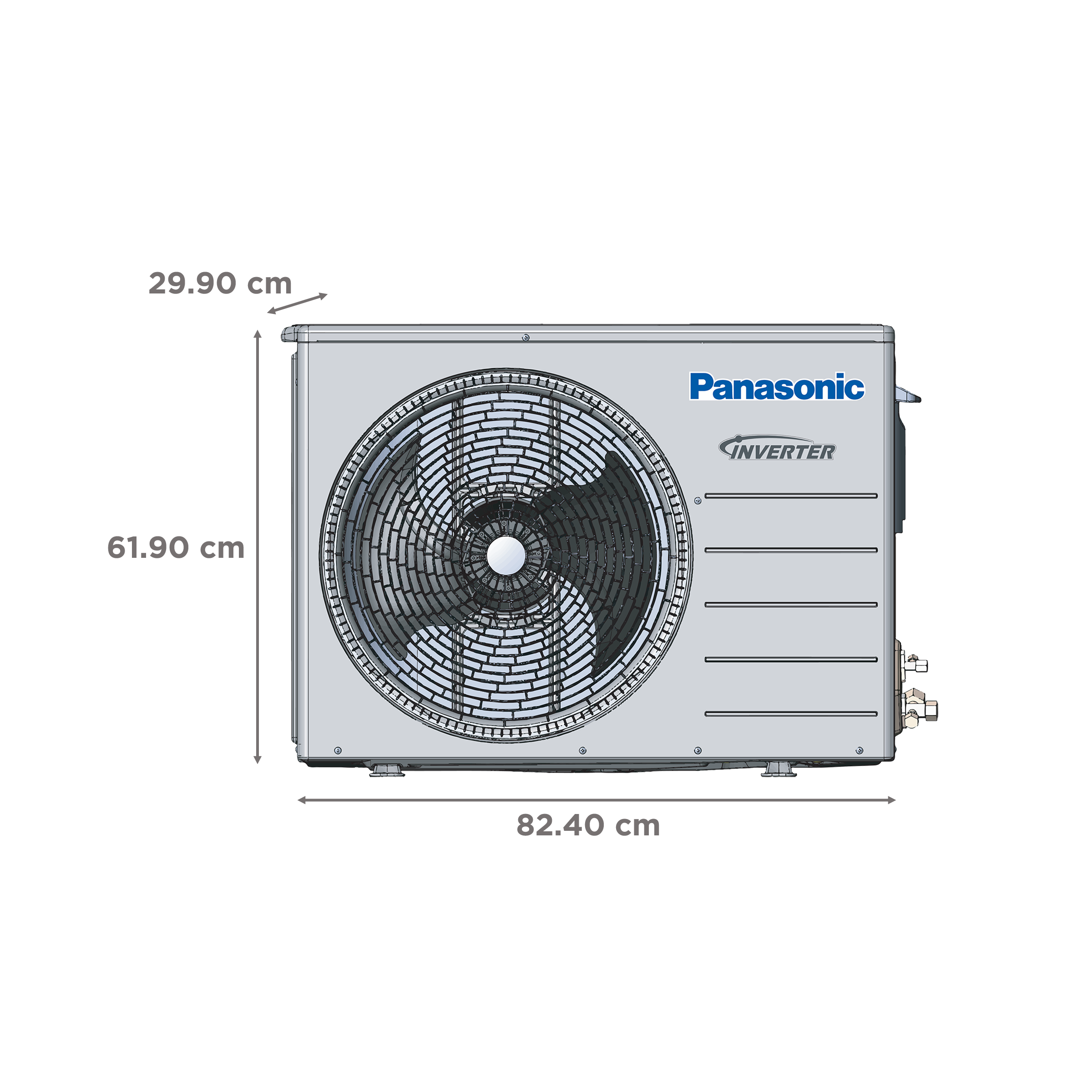 Panasonic 7 in 1 Convertible 1 Ton 5 Star Inverter Split Smart AC with Amazon Alexa and Google Assistant Support (Copper Condenser, CS/CU-HU12ZKYF) Panasonic 7 in 1 Convertible 1 Ton 5 Star Inverter Split Smart AC with Amazon Alexa and Google Assistant Support (Copper Condenser, CS/CU-HU12ZKYF)_5