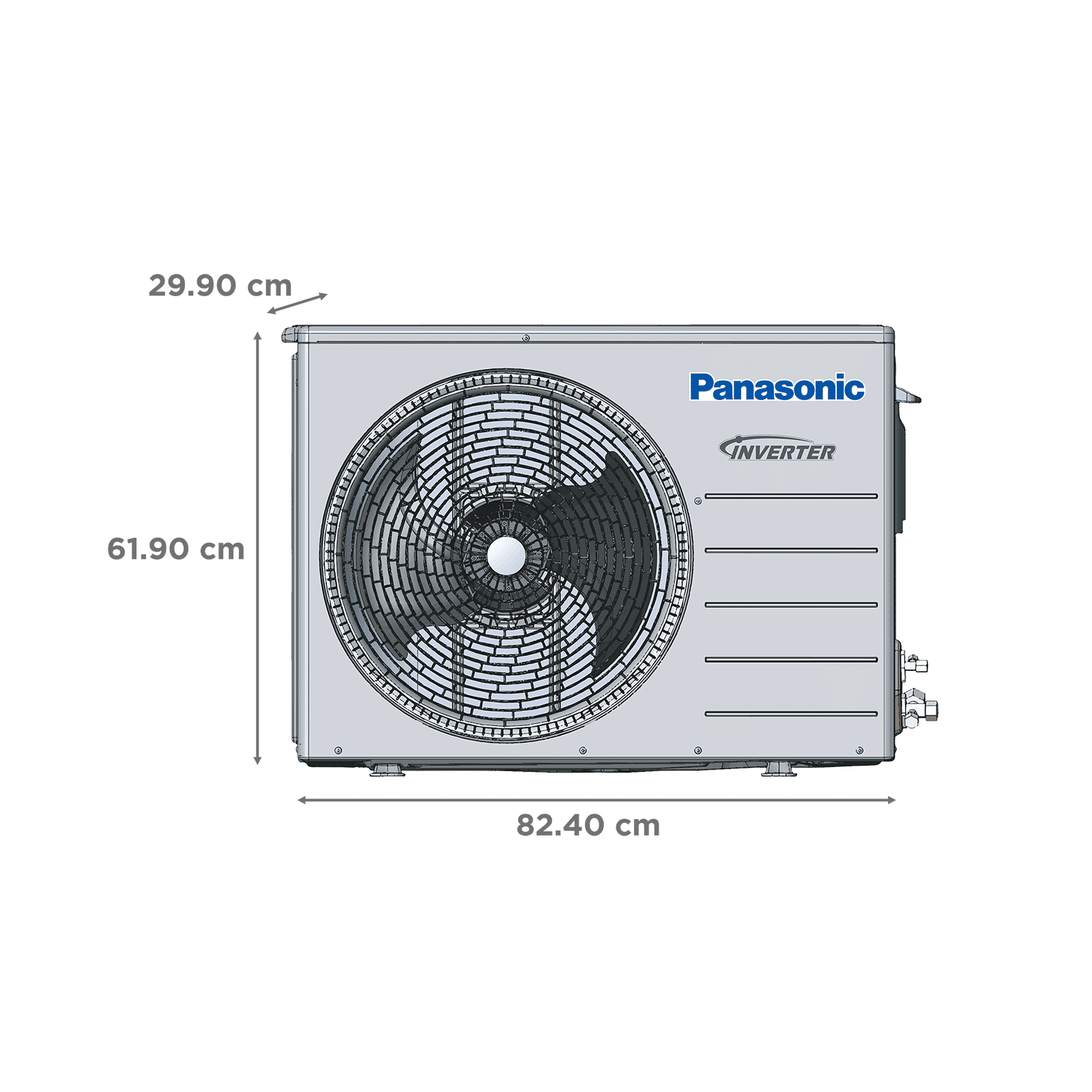 Panasonic 7 in 1 Convertible 2 Ton 3 Star Inverter Split AC (Copper Condenser, PM 0.1 Filter, CS/CU-KU24ZKYF1)_5