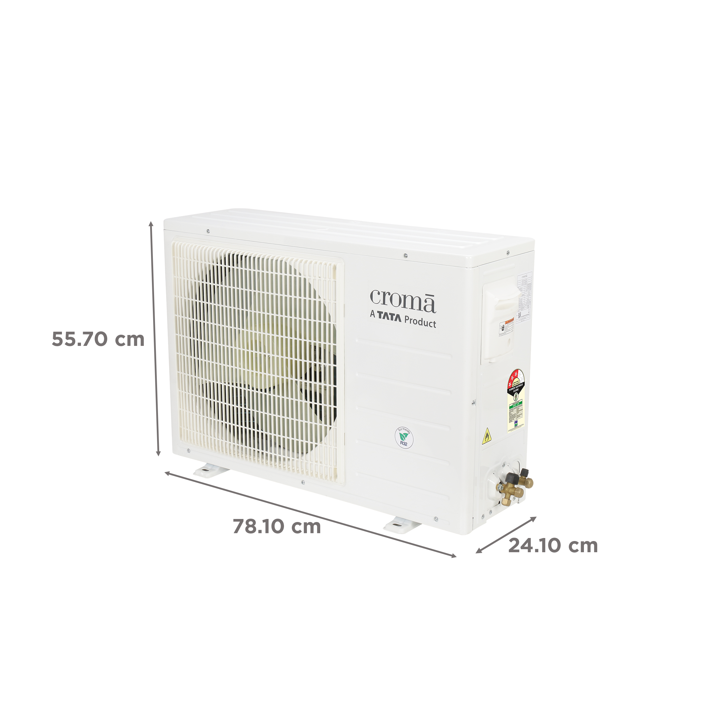 Croma 1 Ton 3 Star Split AC (Copper Condenser, Dust Filter, CRLA012SAD170233) Croma 1 Ton 3 Star Split AC (Copper Condenser, Dust Filter, CRLA012SAD170233)_3