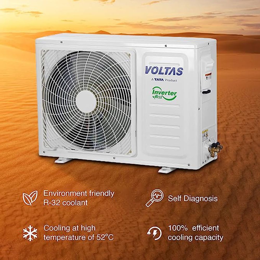 VOLTAS Vectra 4 in 1 Convertible 1.5 Ton 3 Star Inverter Split AC with Anti Dust Filter (Copper Condenser, 183V Vectra Pride )_11