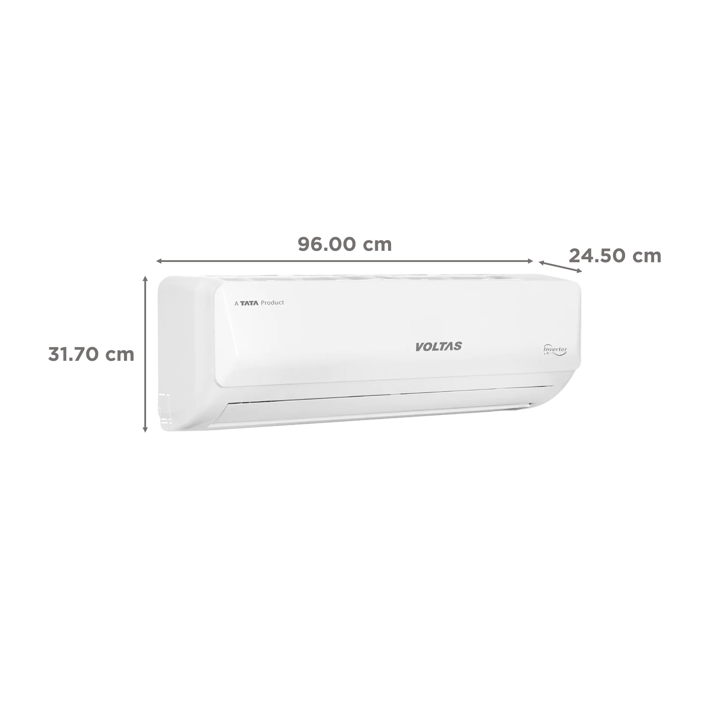 VOLTAS Vertis 5 in 1 Convertible 2 Ton 3 Star Inverter Split AC with 4-Way Swing (Copper Condenser, 243V Vertis Emerald)_3