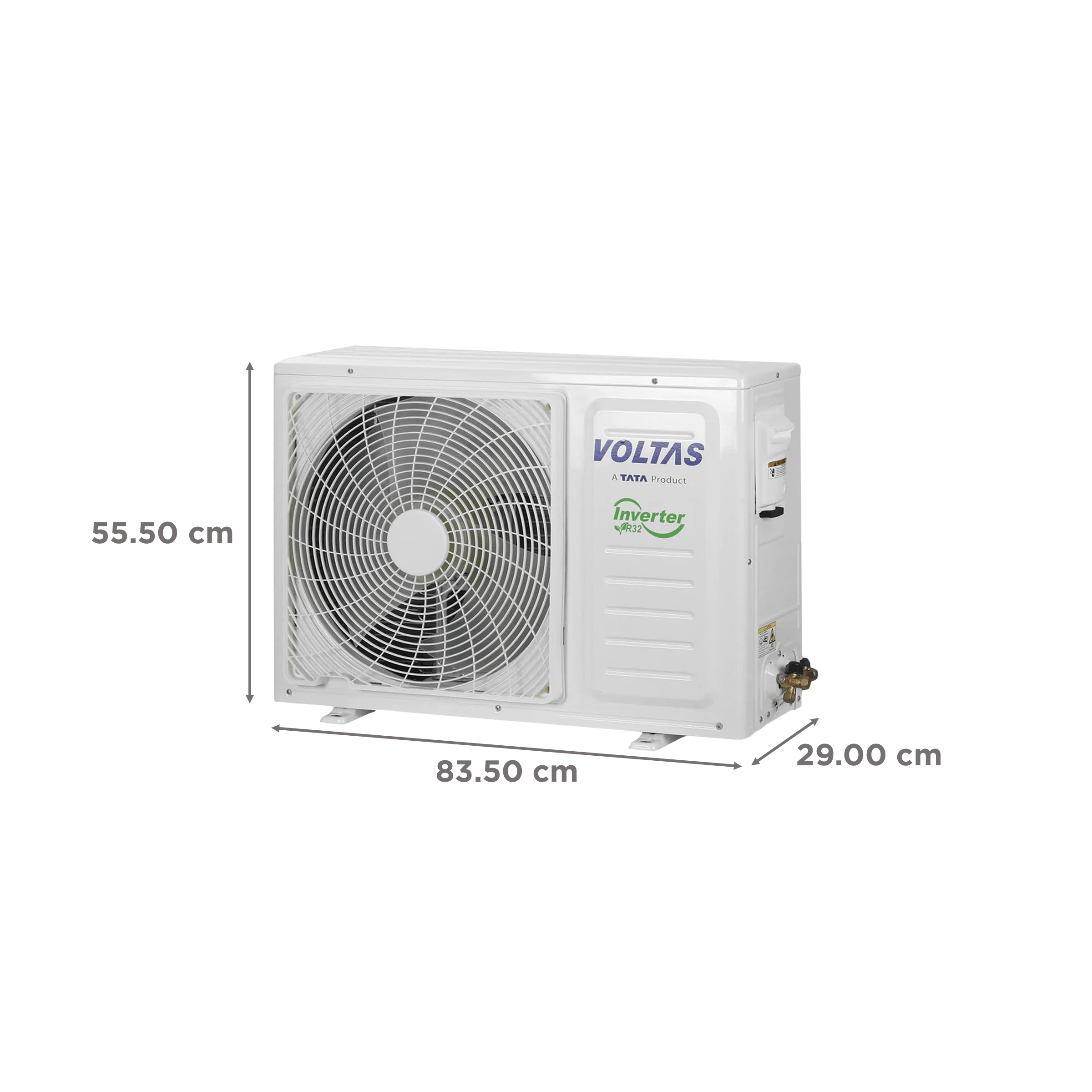 VOLTAS Vertis 5 in 1 Convertible 2 Ton 3 Star Inverter Split AC with 4-Way Swing (Copper Condenser, 243V Vertis Emerald)_4