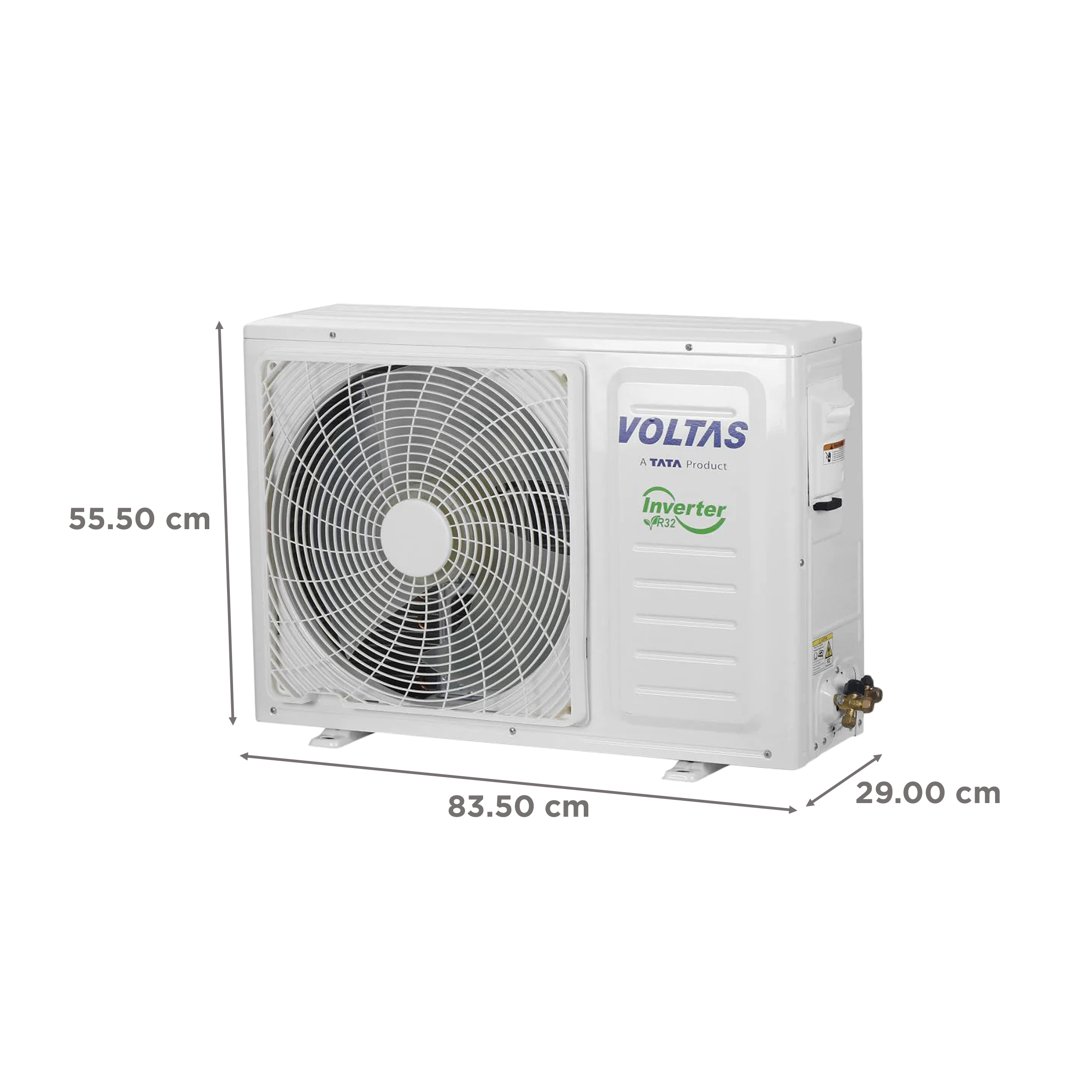 VOLTAS 1.5 Ton 3 Star Hot and Cold Inverter Split AC (Copper Condenser, Anti Dust Filter, 183VH Vertis Prism)_5
