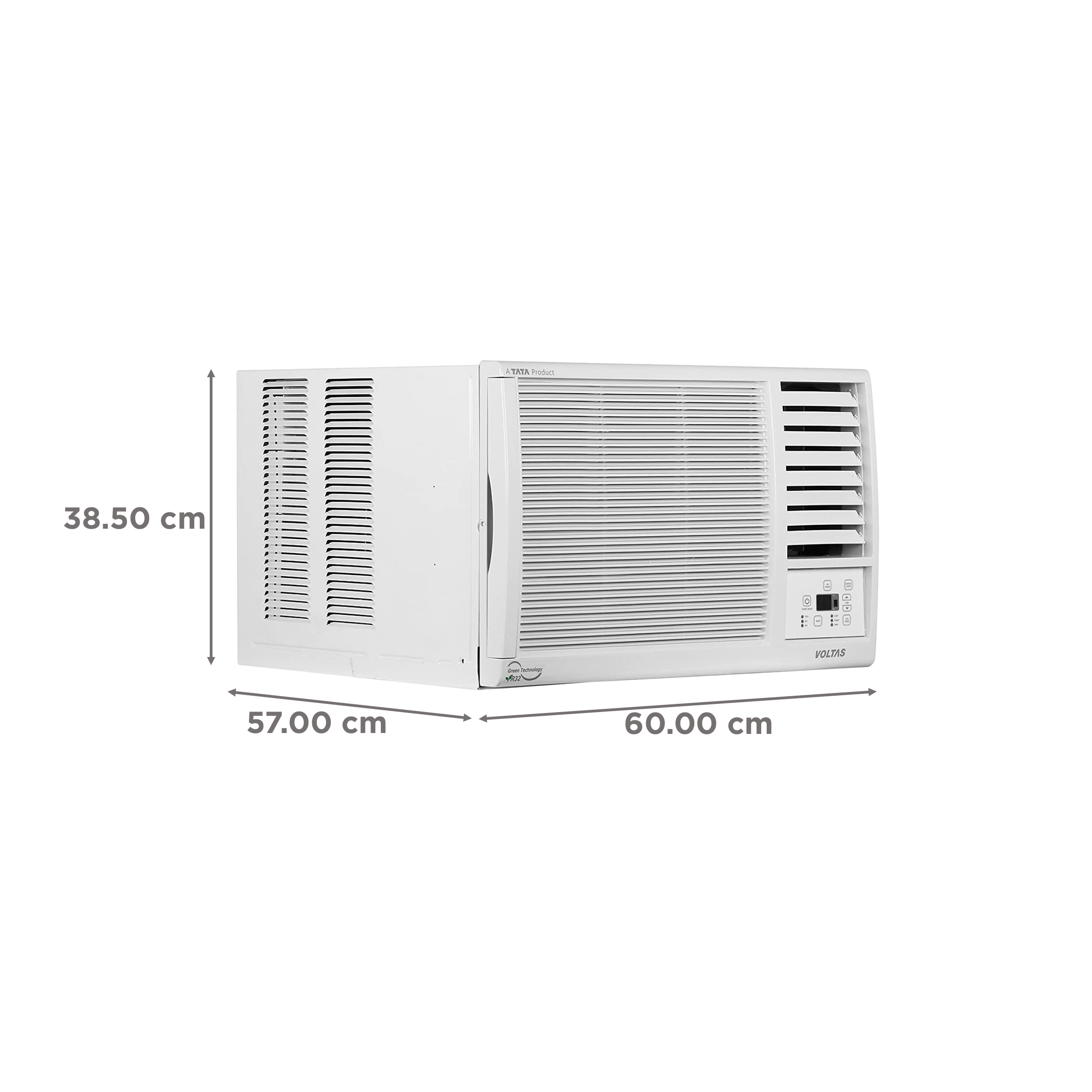 Voltas Vectra 1 Ton 3 Star Fixed Speed Window AC (2023 Model, Copper Condenser, Anti Dust Filter, 123 Vectra Platina)_4