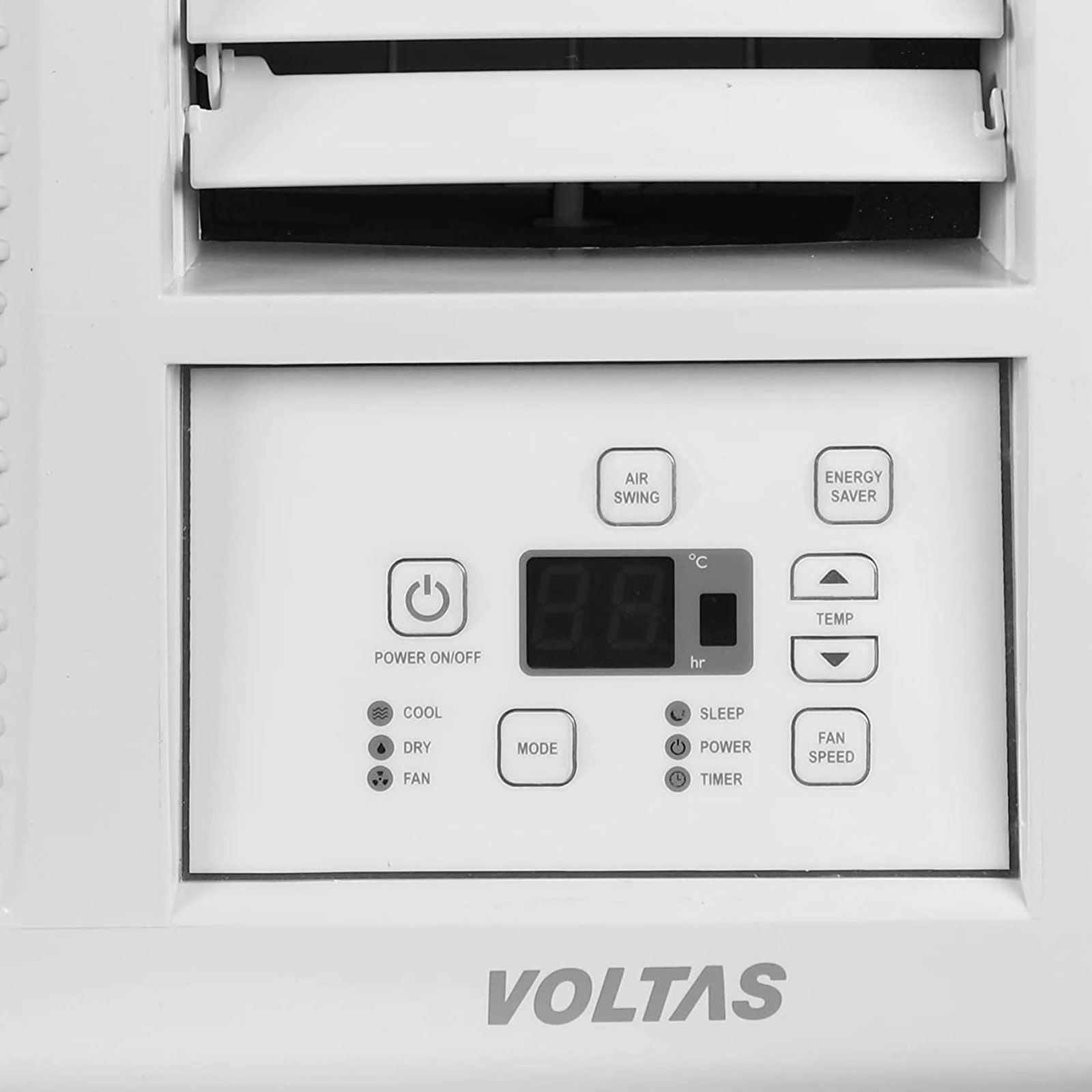 Voltas Vectra 1 Ton 3 Star Fixed Speed Window AC (2023 Model, Copper Condenser, Anti Dust Filter, 123 Vectra Platina)_6