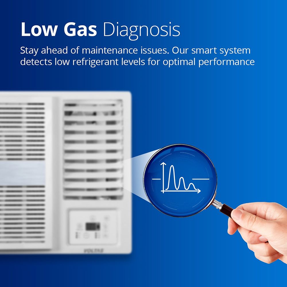 VOLTAS Vectra 1.5 Ton 3 Star Window AC ( Copper Condenser, Anti Dust Filter, 183 Vectra Pearl ) VOLTAS Vectra 1.5 Ton 3 Star Window AC ( Copper Condenser, Anti Dust Filter, 183 Vectra Pearl )_12