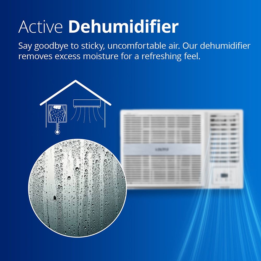 VOLTAS Vectra 1.5 Ton 3 Star Window AC ( Copper Condenser, Anti Dust Filter, 183 Vectra Pearl ) VOLTAS Vectra 1.5 Ton 3 Star Window AC ( Copper Condenser, Anti Dust Filter, 183 Vectra Pearl )_15