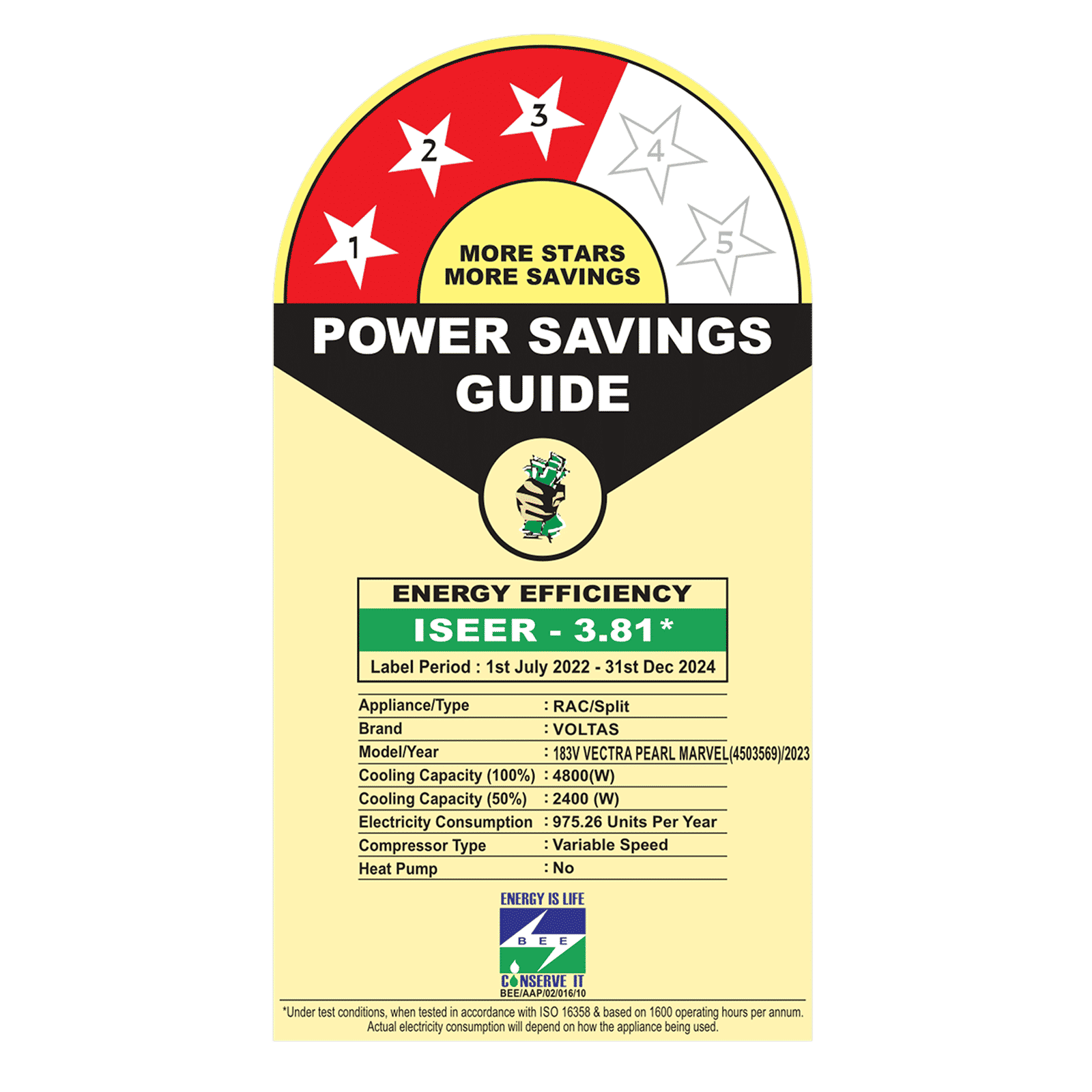 VOLTAS 183V Vectra Pearl Marvel 4 in 1 Convertible 1.5 Ton 3 Star Inverter AC with Anti-Dust Filter ( Copper Condenser, 4503569)_2