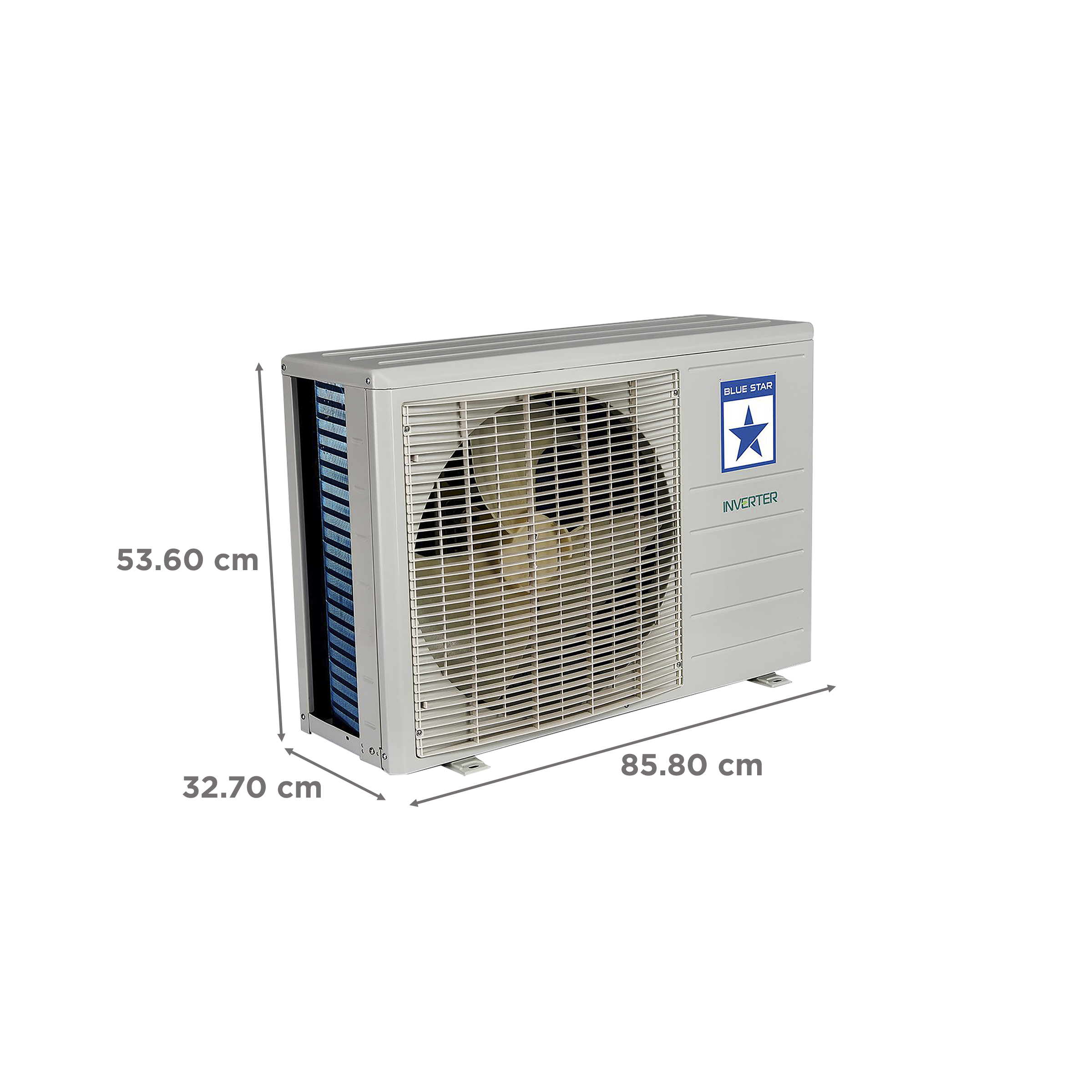 Blue Star M Series 5 in 1 Convertible 1 Ton 3 Star Inverter Split AC with Turbo Cool (Copper Condenser, IC312MNU)_5