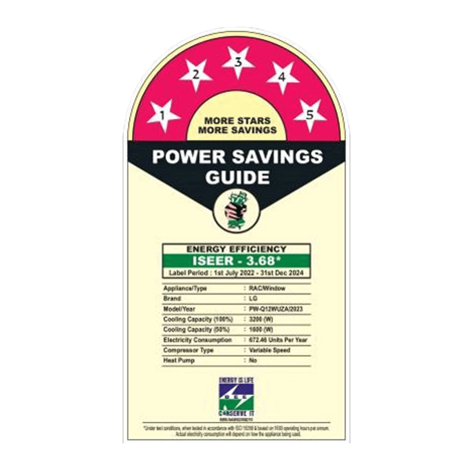 LG 4 in 1 Convertible 1 Ton 5 Star Dual Inverter Window Smart AC with Clean Filter and HD Filter (2023 Model, Copper Condenser, PW-Q12WUZA)_3