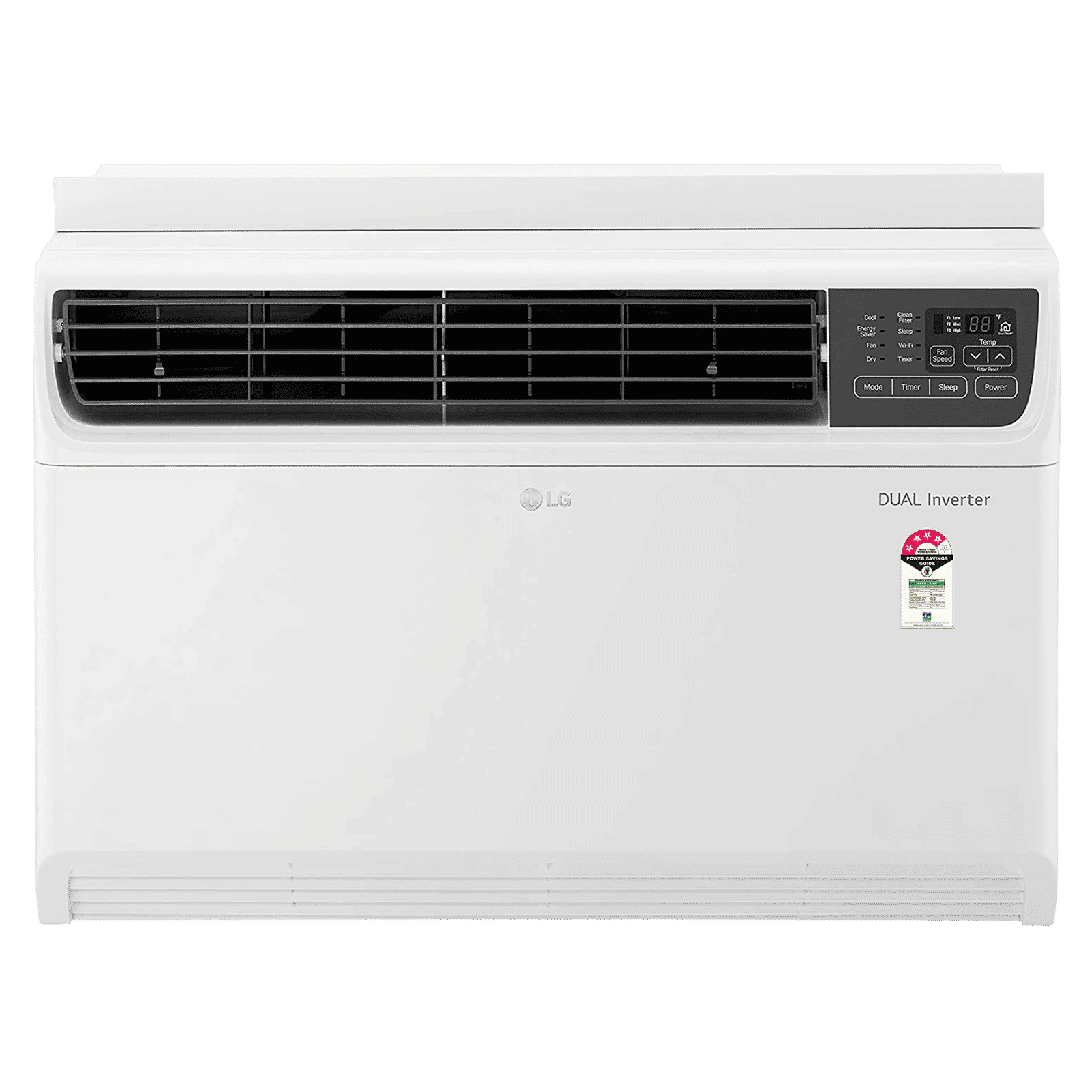 LG 2 Ton 4 Star AI Dual Inverter Window Smart AC with Clean Filter (Copper Condenser, RW-Q24WWYA)_1