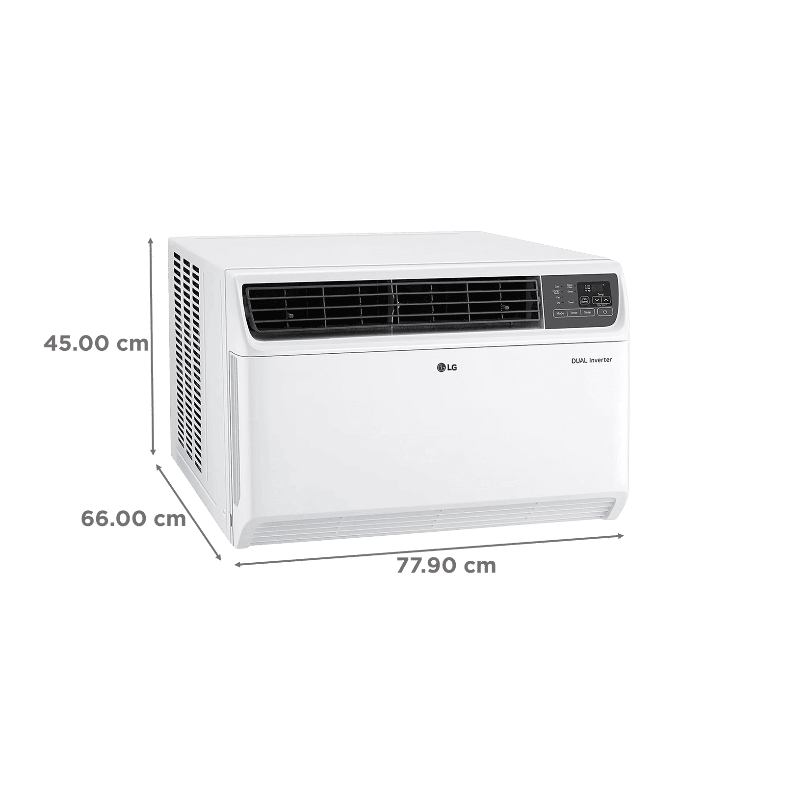LG 4 in 1 Convertible 1.5 Ton 5 Star Dual Inverter Window AC with Smart Diagnosis System (Copper Condenser, RW-Q18WUZA) LG 4 in 1 Convertible 1.5 Ton 5 Star Dual Inverter Window AC with Smart Diagnosis System (Copper Condenser, RW-Q18WUZA)_4