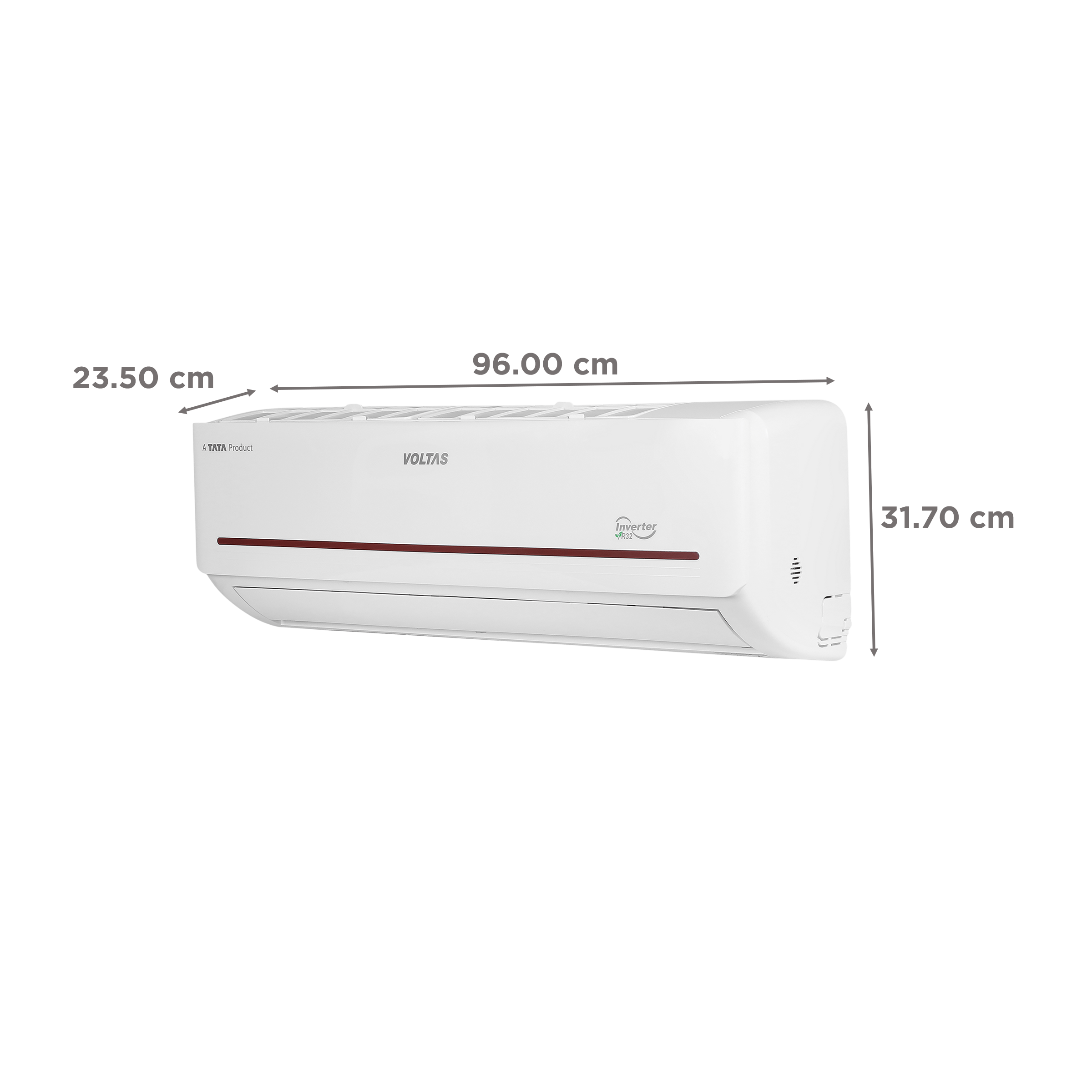 VOLTAS Vertis 5 in 1 Convertible 1.5 Ton 3 Star Hot & Cold Inverter Split AC with 4-Way Swing ( Copper Condenser, 183VH Vertis Prism)_4