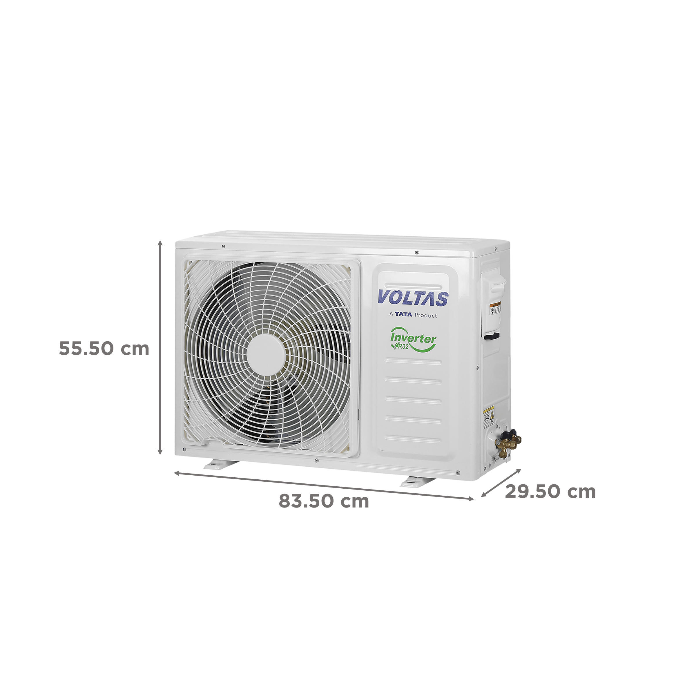 VOLTAS Vertis 5 in 1 Convertible 1.5 Ton 3 Star Hot & Cold Inverter Split AC with 4-Way Swing ( Copper Condenser, 183VH Vertis Prism)_5
