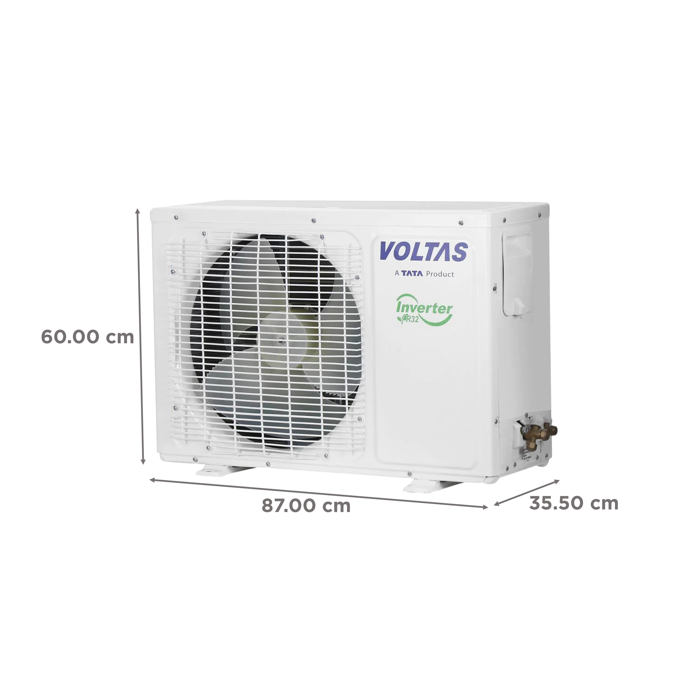 VOLTAS 243VH Vertis Elegant 2 Ton 3 Star Inverter Split AC (Copper Condenser, Dust and Anti-Bacterial Filter)_5