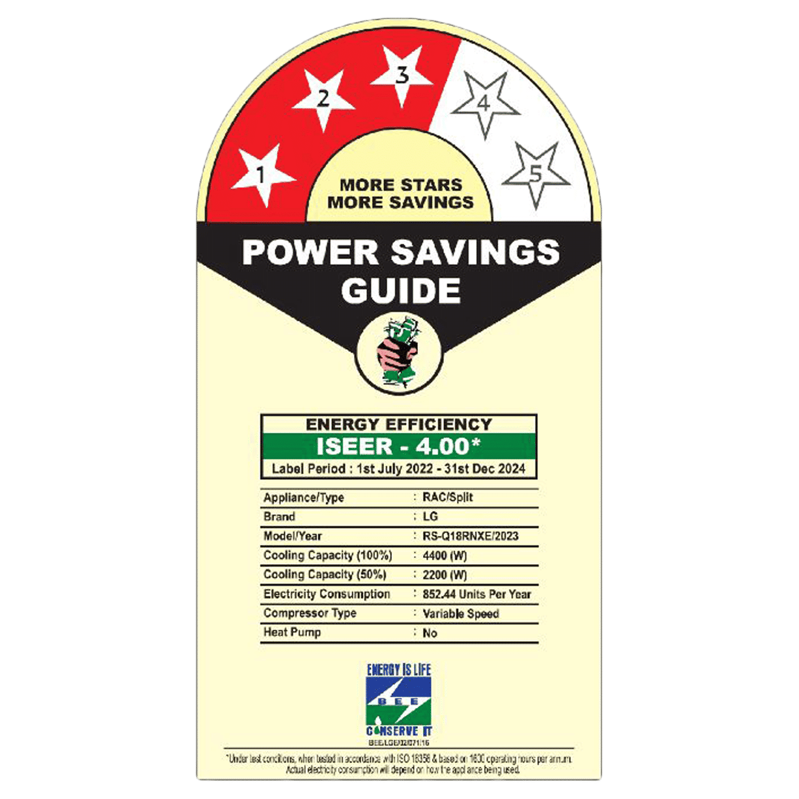 LG 6 in 1 Convertible 1.5 Ton 3 Star Dual Inverter Split AC with 2 Way Swing (Copper Condenser, RS-Q18RNXE) LG 6 in 1 Convertible 1.5 Ton 3 Star Dual Inverter Split AC with 2 Way Swing (Copper Condenser, RS-Q18RNXE)_2