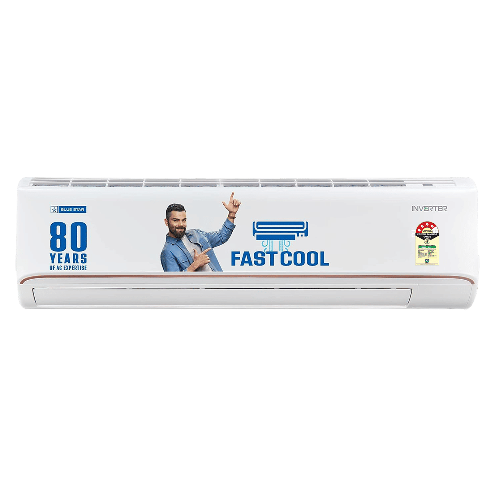 Blue Star FNU 4 in 1 Convertible 1 Ton 4 Star Inverter Split AC with Dust Filter (Copper Condenser, IA412FNU)_1