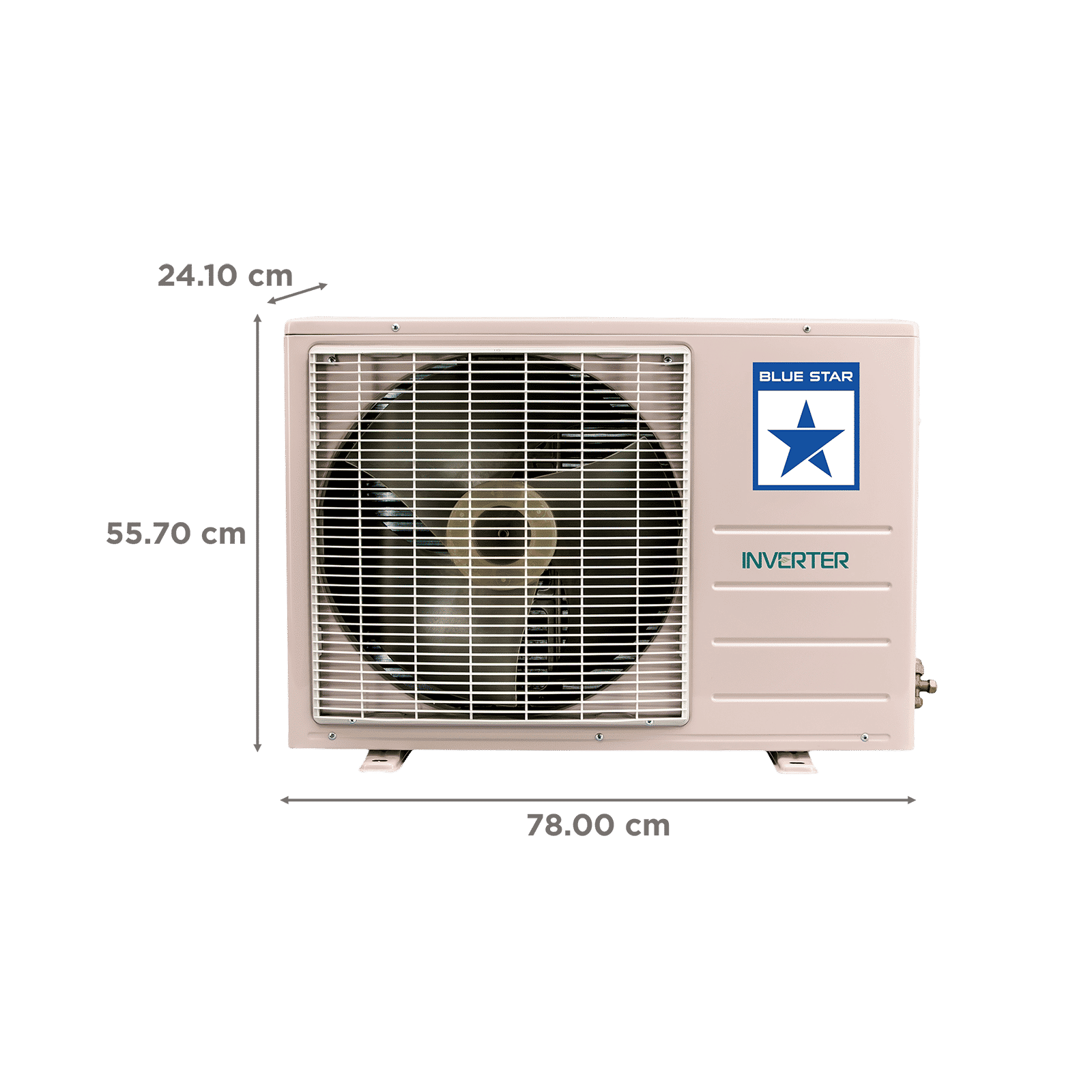 Blue Star FNU 4 in 1 Convertible 1 Ton 4 Star Inverter Split AC with Dust Filter (Copper Condenser, IA412FNU)_5