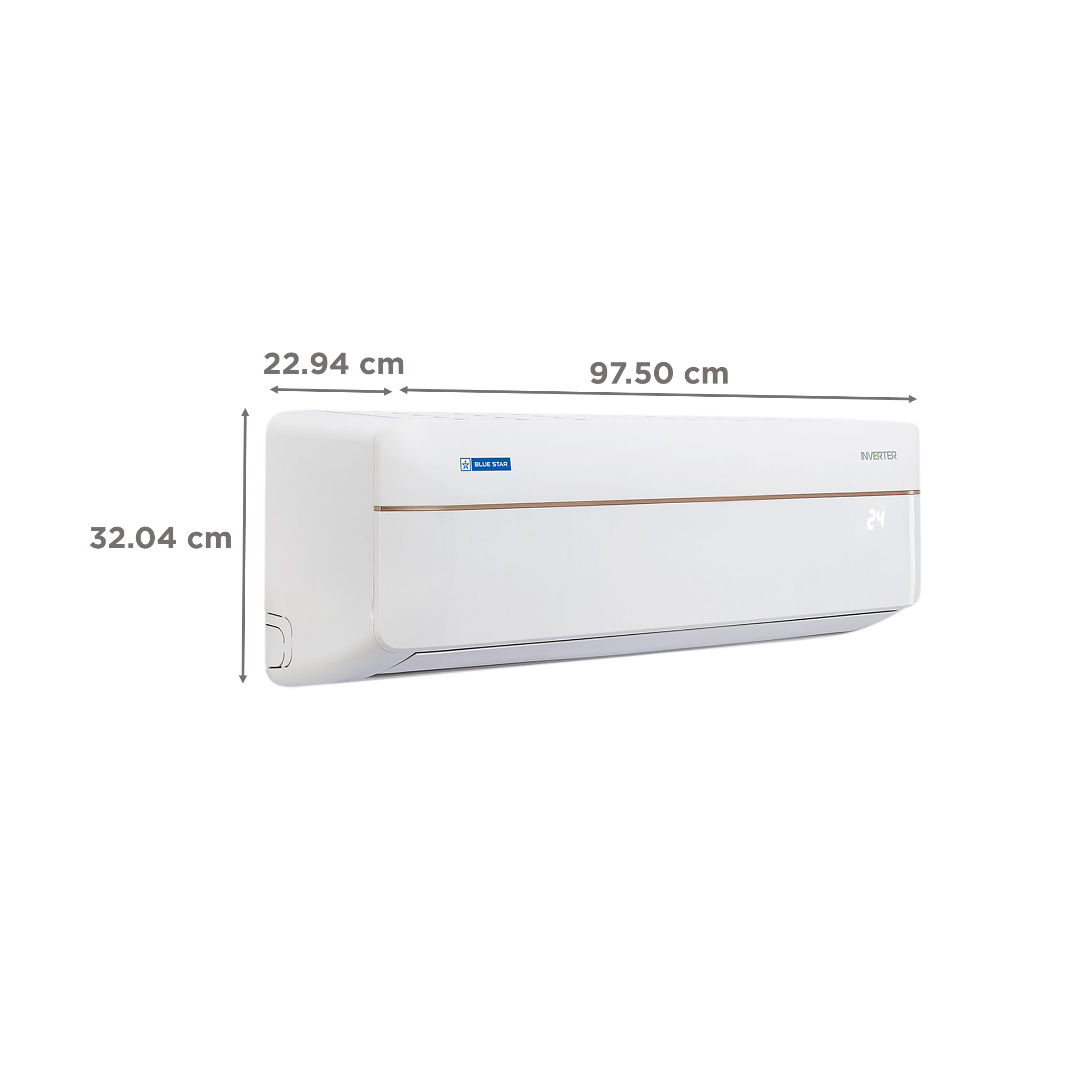 Blue Star 5 in 1 Convertible 1.5 Ton 5 Star Inverter Split AC with Self Diagnosis (Copper Condenser, IC518RNU) Blue Star 5 in 1 Convertible 1.5 Ton 5 Star Inverter Split AC with Self Diagnosis (Copper Condenser, IC518RNU)_4