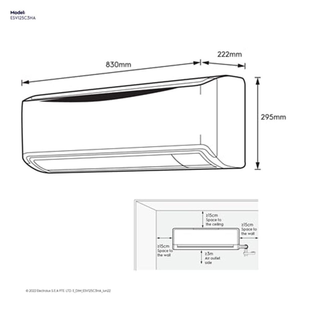 Electrolux UltimateHome 500 Convertible 1 Ton 5 Star Inverter Split AC with 360 Degree Cooling (Copper Condenser, ESV125C3HA)_9