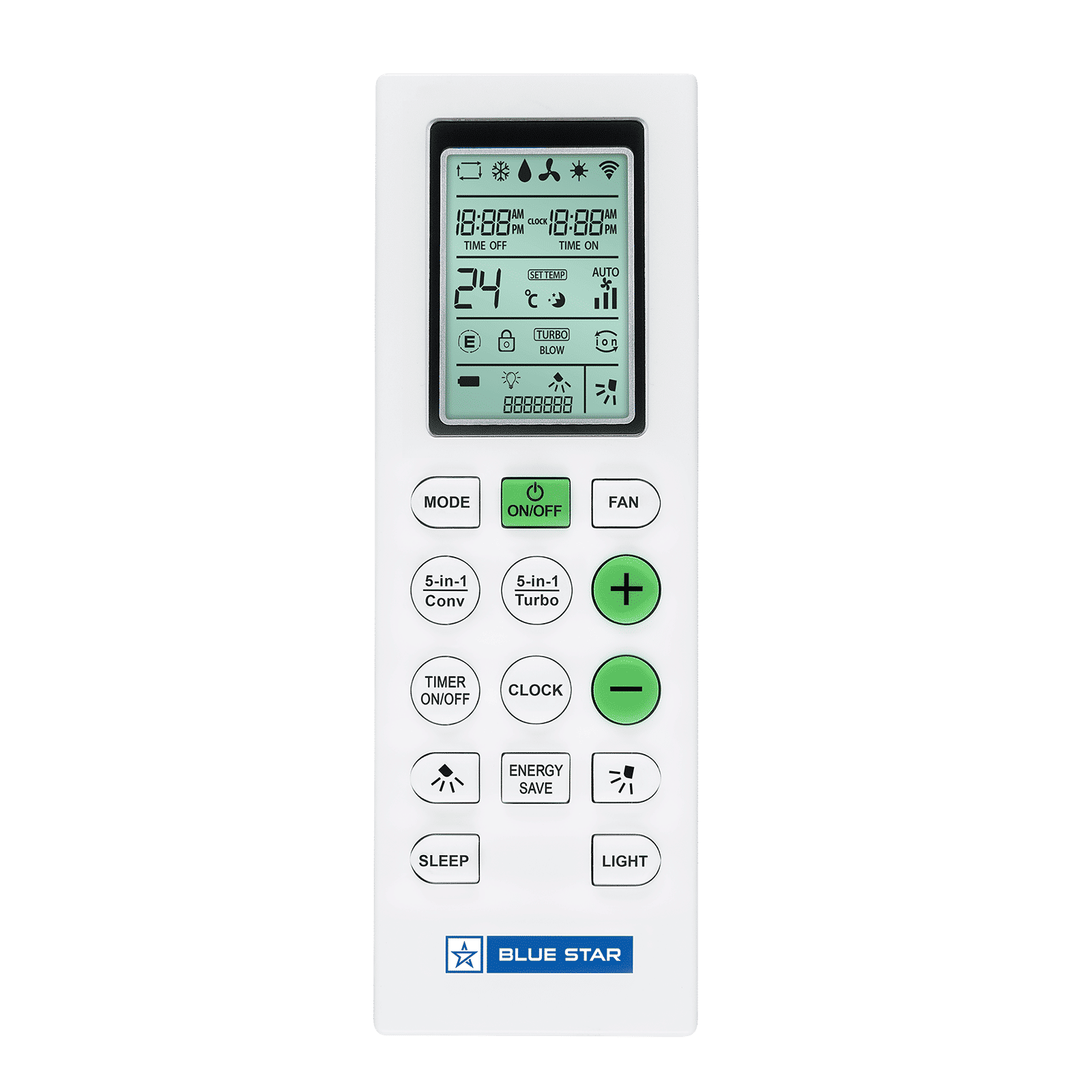 Blue Star Y Series 5 in 1 Convertible 1.5 Ton 5 Star Inverter Split AC with Turbo Cool (Copper Condenser, IC518YNU)_7