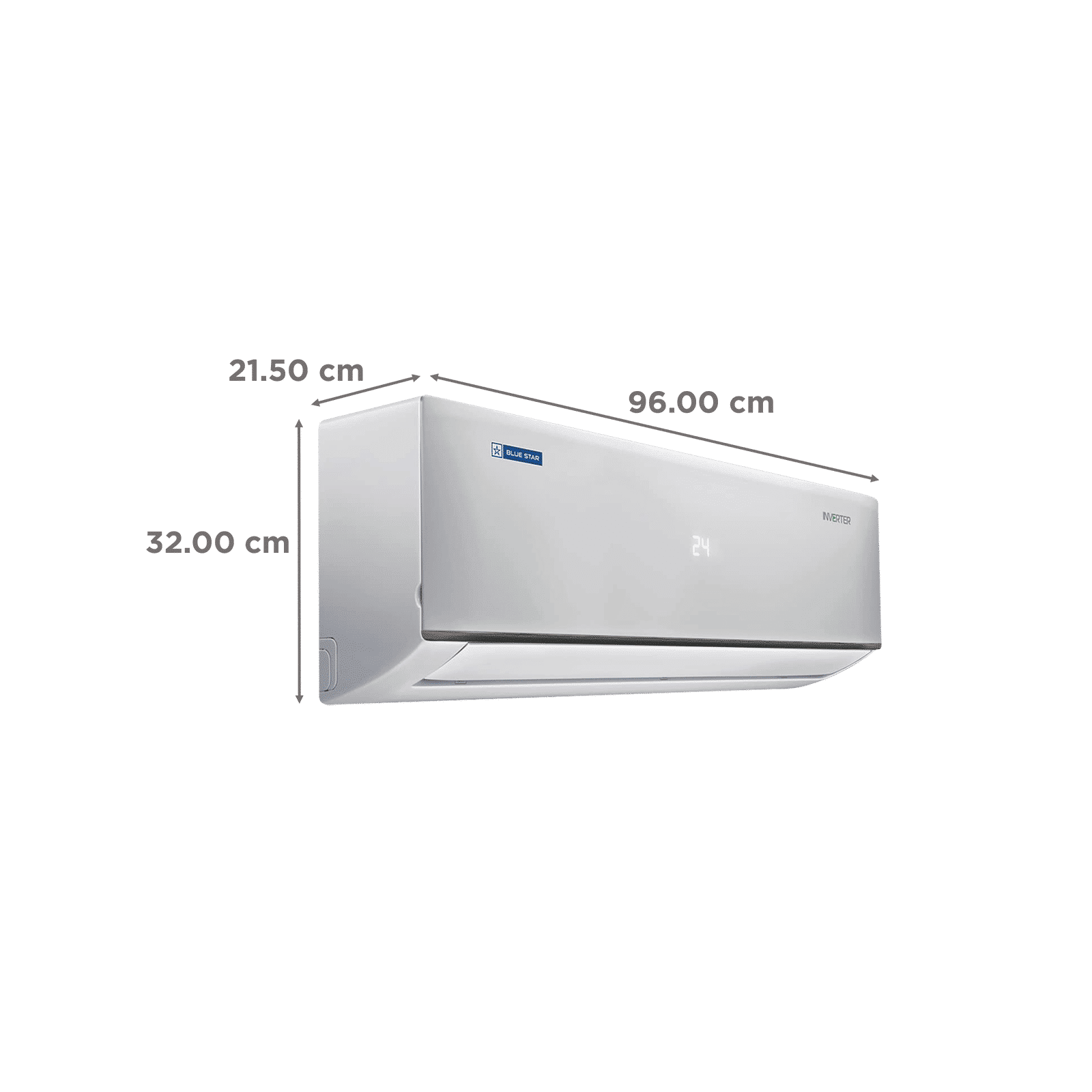 Blue Star 4 in 1 Convertible 1.5 Ton 4 Star Inverter Split AC with Turbo Cooling (Copper Condenser, Dust Filter, IA418DNU, White)_4