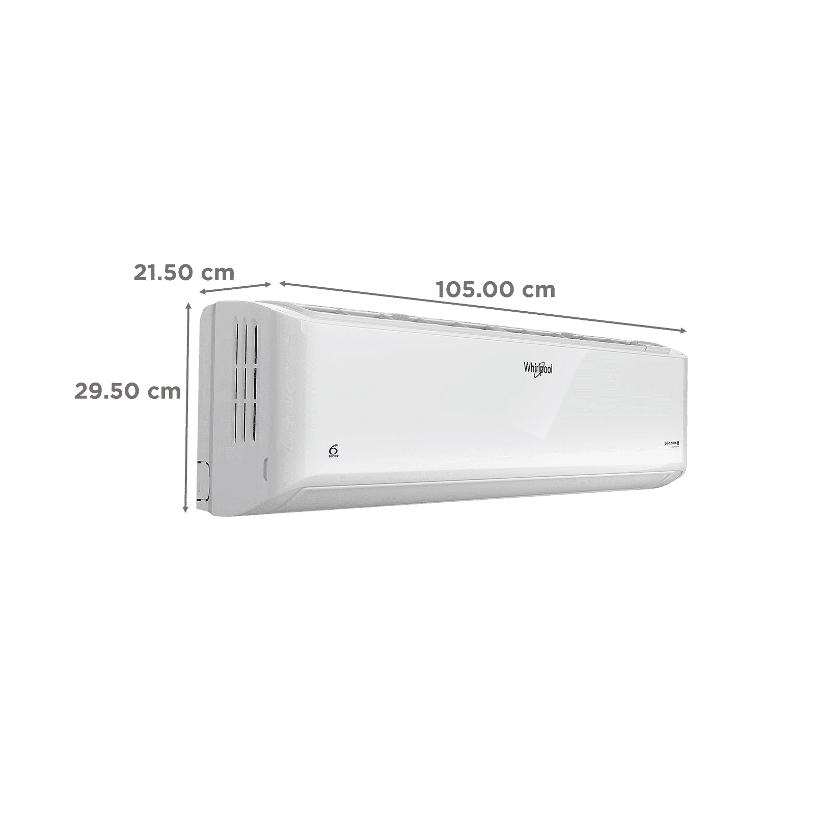 Whirlpool 3DCool 5 in 1 Convertible 1.5 Ton 3 Star Inverter Split AC with Microblock Filter (Copper Condenser, 41432)_4