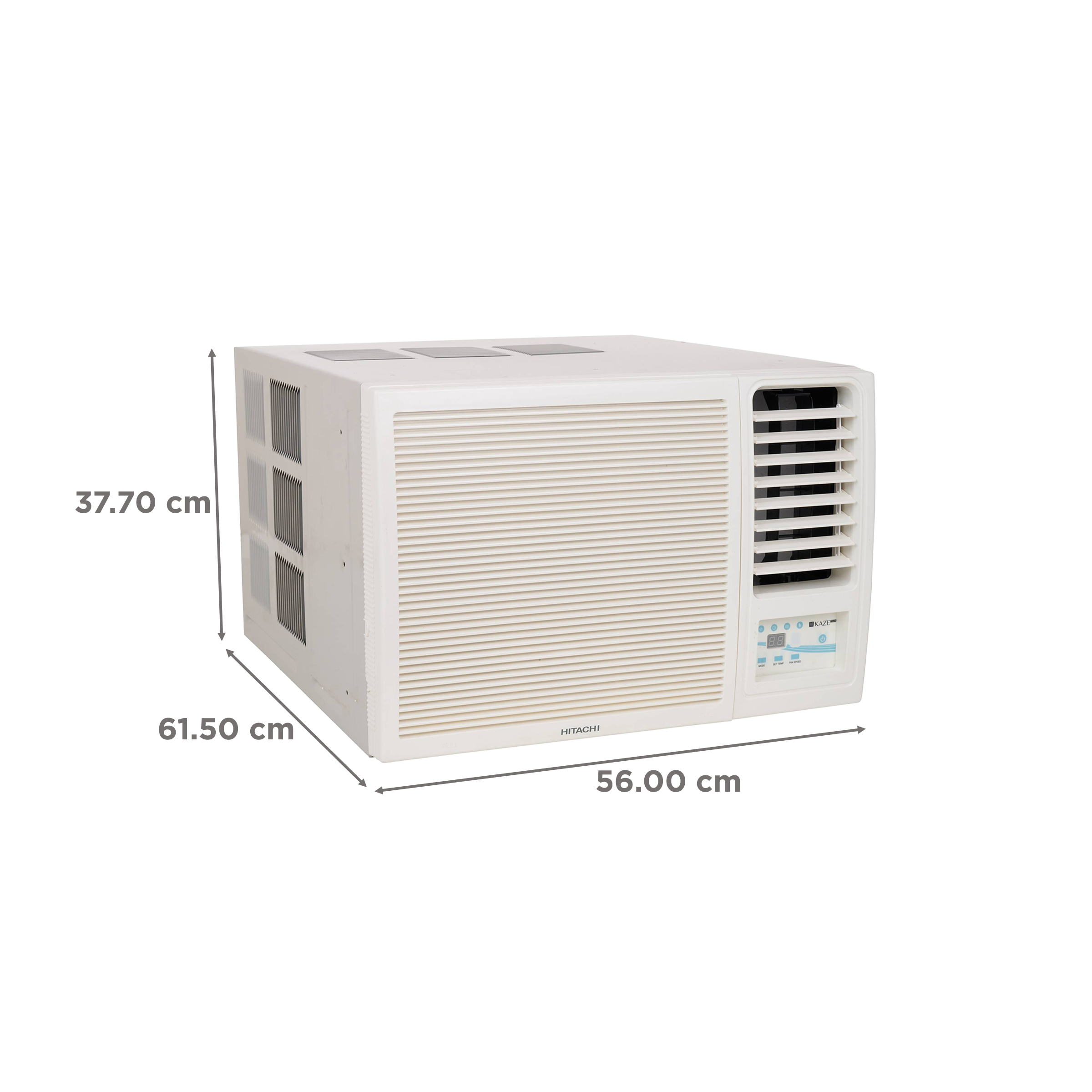 HITACHI Kaze Plus 1 Ton 2 Star Fixed Speed Window AC (Copper Condenser, RAW312HEDO)_4