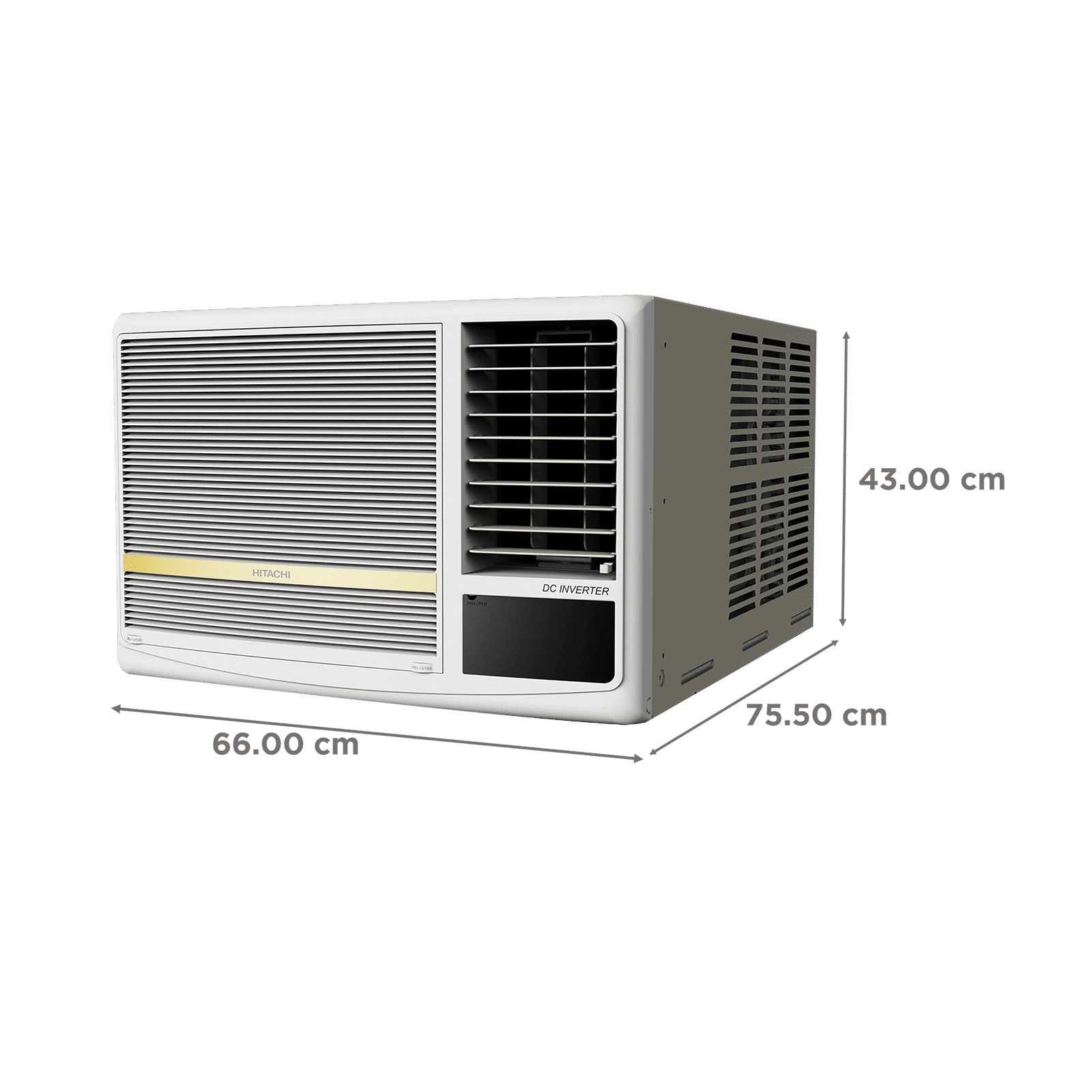 HITACHI Shizuka 1.5 Ton 5 Star Inverter Window AC ( Copper Condenser, Anti Dust Filter, RAW518HGEOZ1)_4