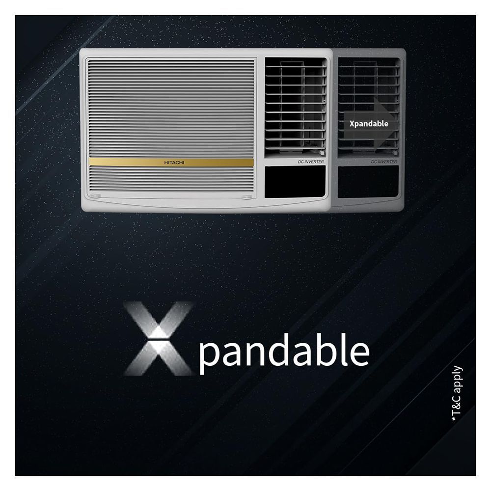 HITACHI Shizuka 1.5 Ton 5 Star Inverter Window AC ( Copper Condenser, Anti Dust Filter, RAW518HGEOZ1)_8