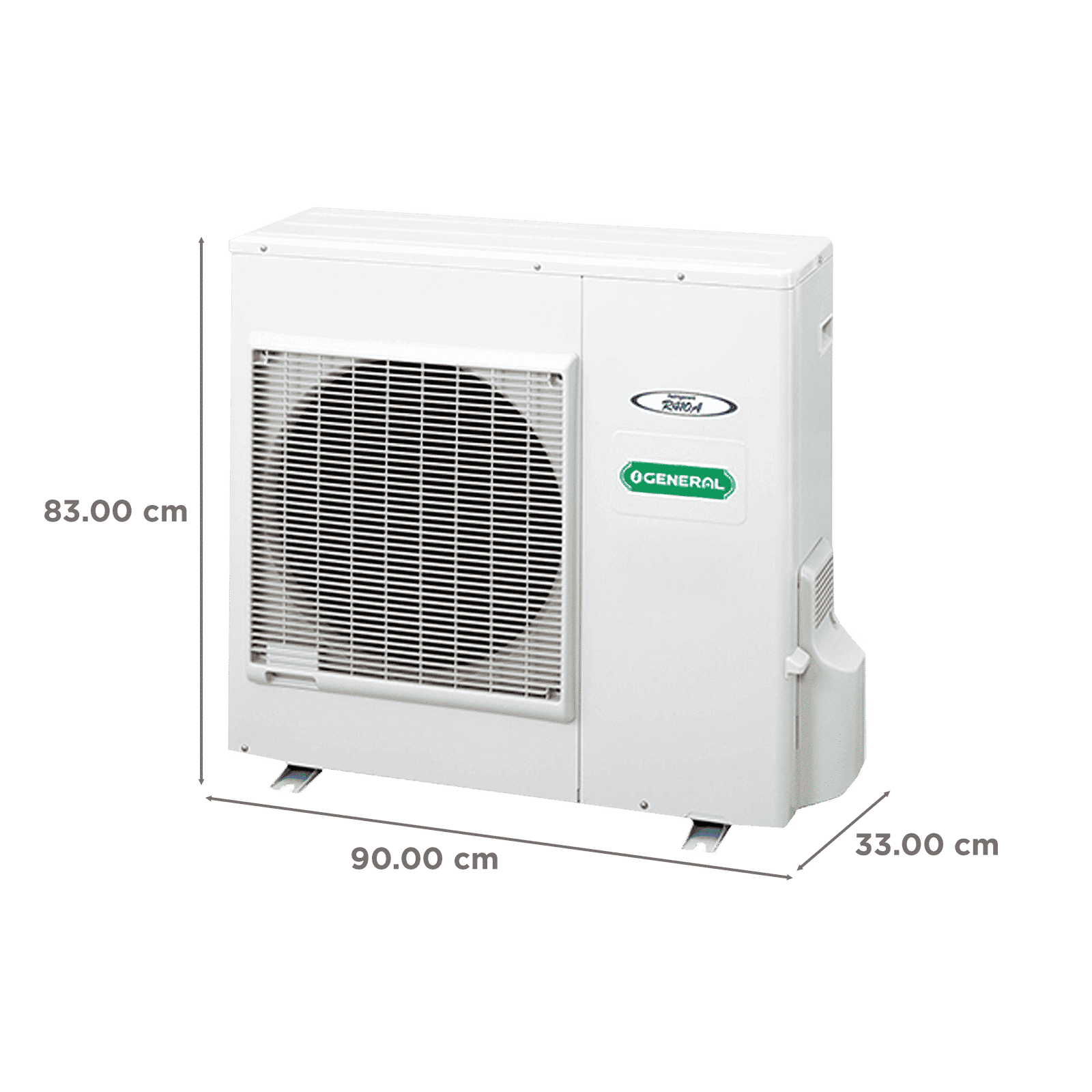 O GENERAL 1.9 Ton 2 Star Cassette Split AC (Copper Condenser, Anti Dust Filter, AUGA25FRTA-B)_4