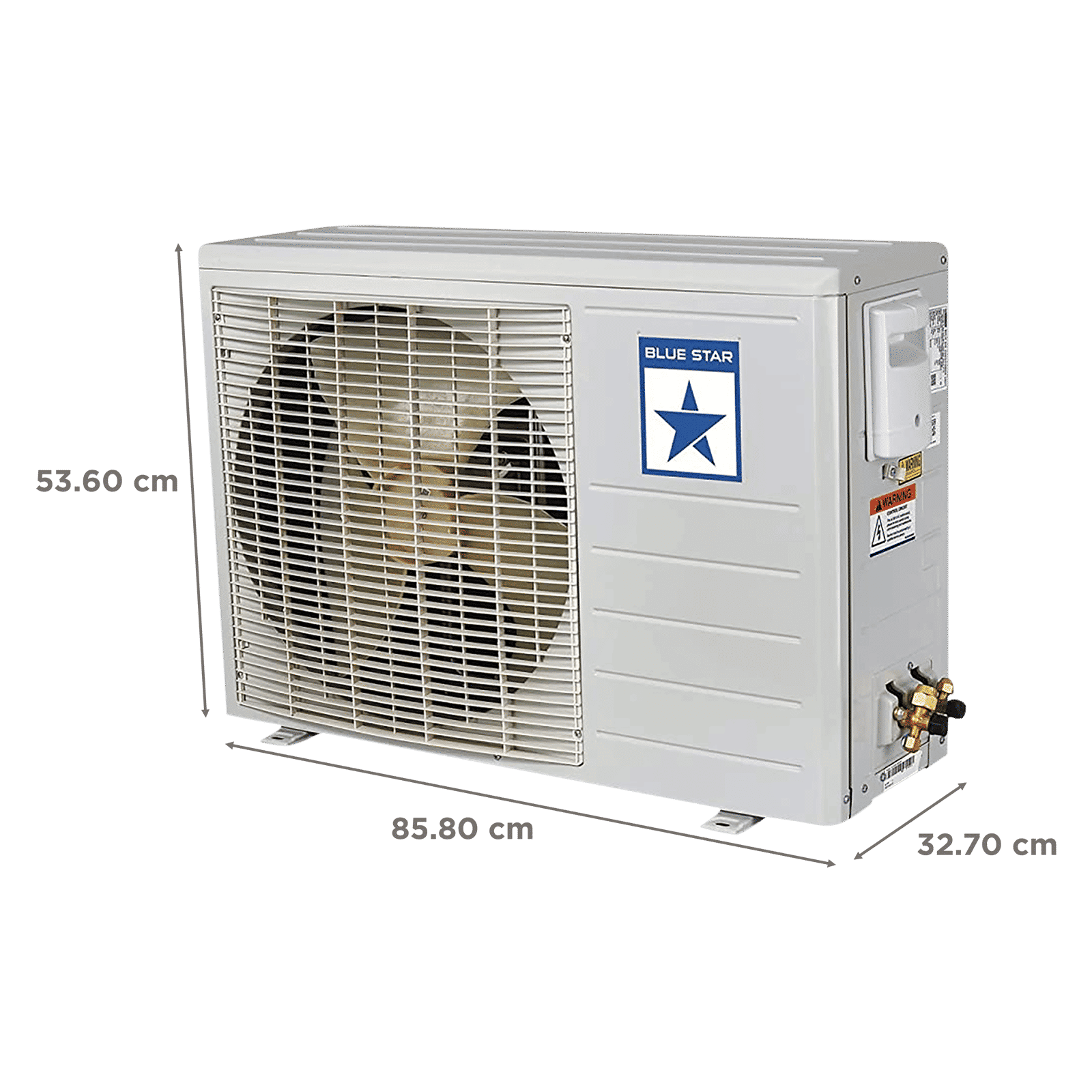 Blue Star Y Series 5 in 1 Convertible 1 Ton 3 Star Inverter Split AC with Dust Filter (Copper Condenser, IC312YNU)_5