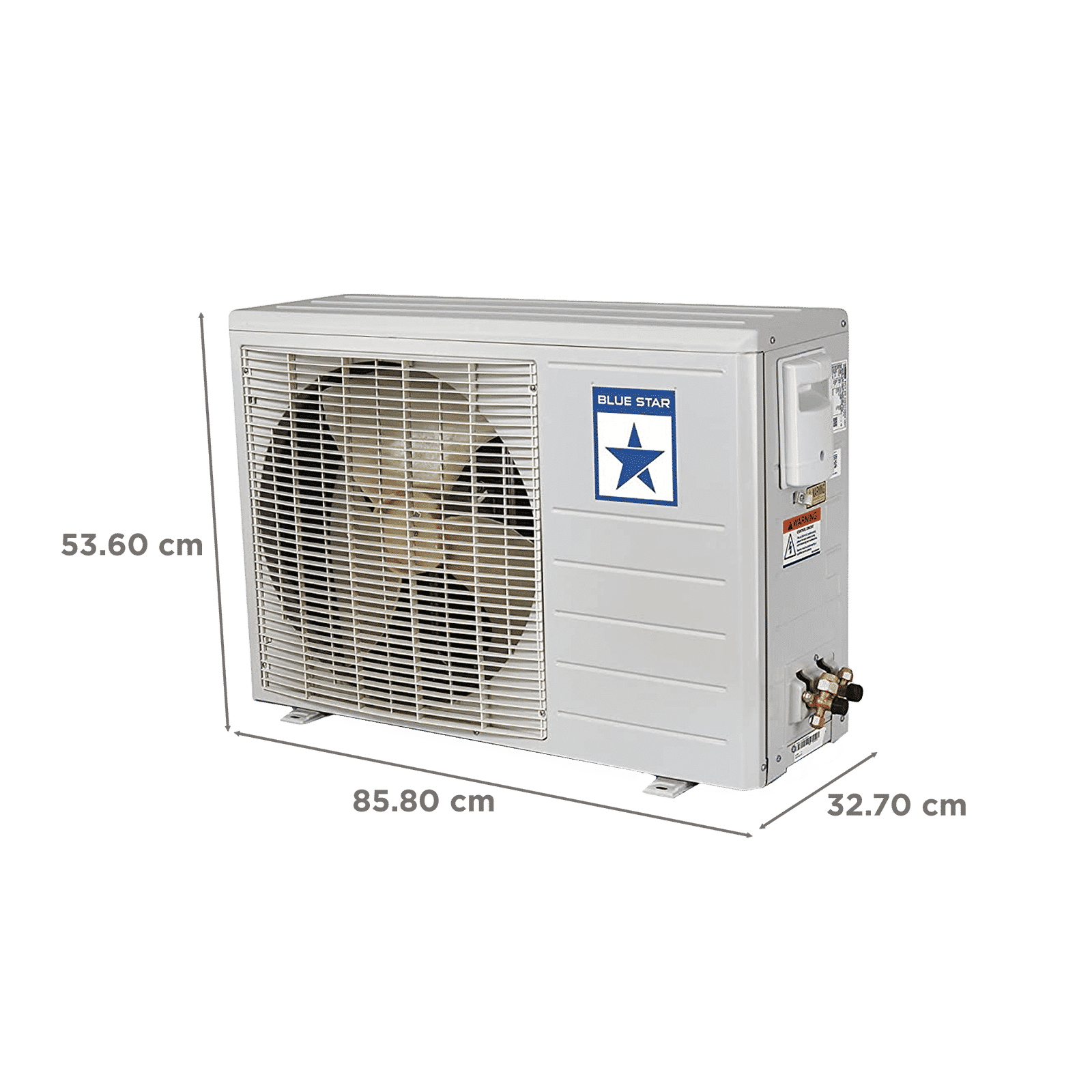 Blue Star 5 in 1 Convertible 1 Ton 5 Star Inverter Split AC with Anti Dust Filter (Copper Condenser, IC512YNU)_4